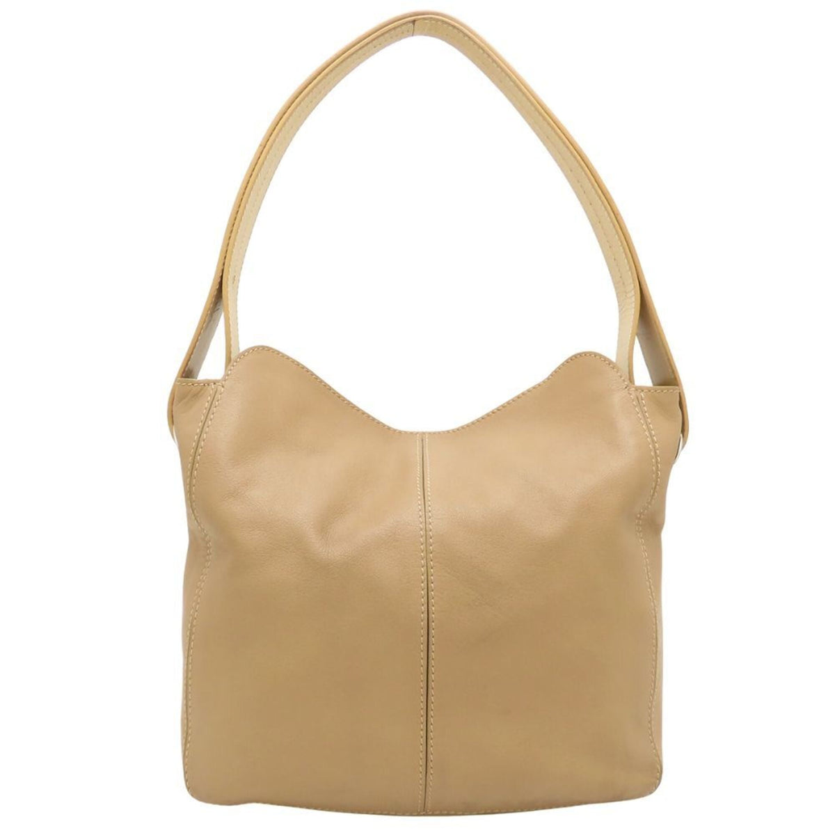 Tod's Beige Leather Handbag (Pre-Owned)