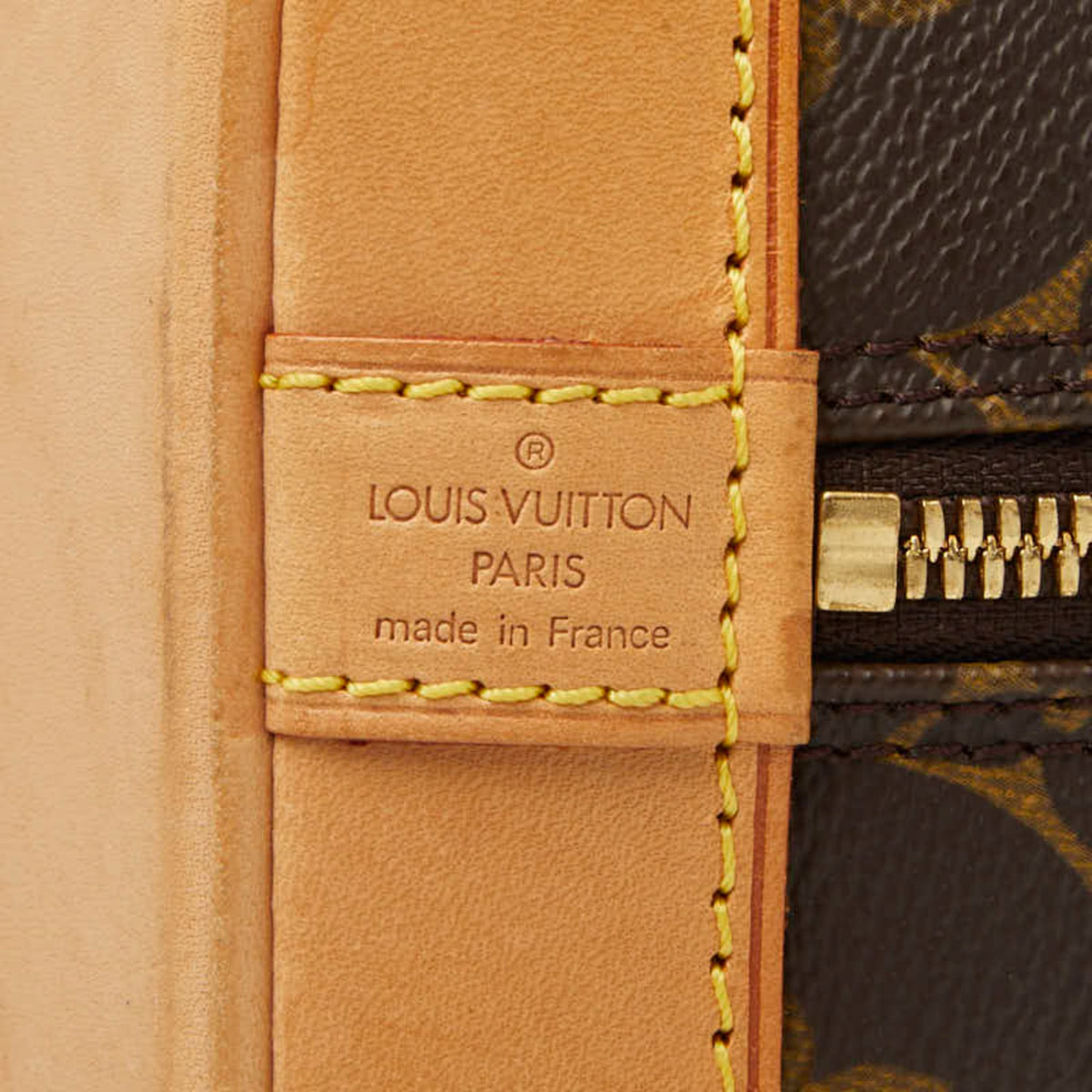 Louis Vuitton Brown Pvc Leather Handbag (Pre-Owned)