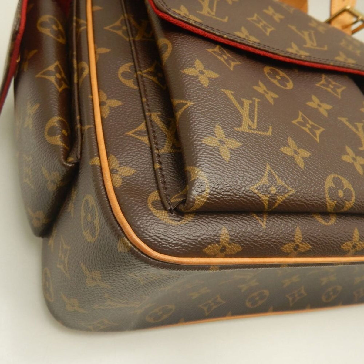 Louis Vuitton Brown Monogram Canvas Tote Bag (Pre-Owned)