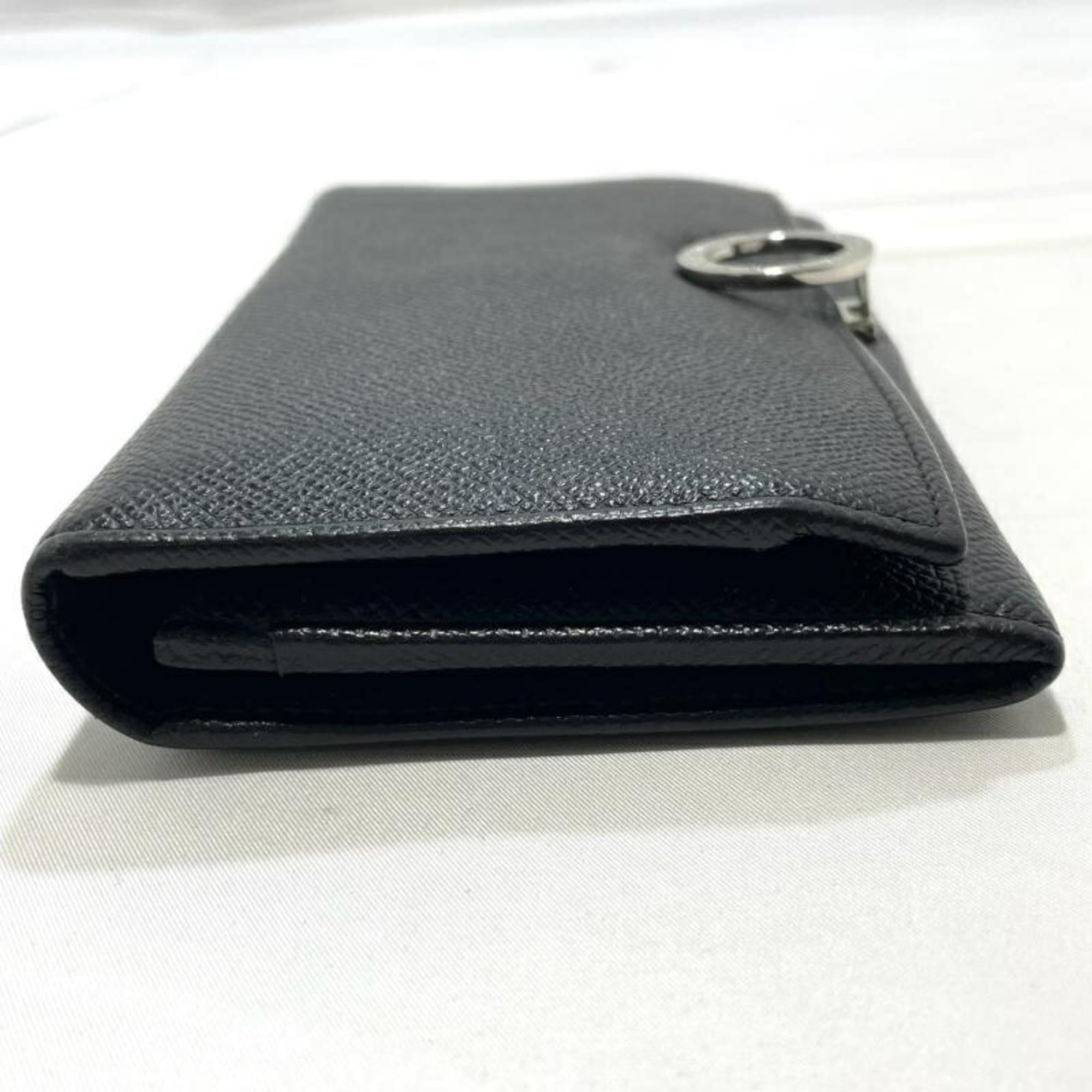 Bvlgari Black Long Wallet (Bi-Fold) (Pre-Owned)