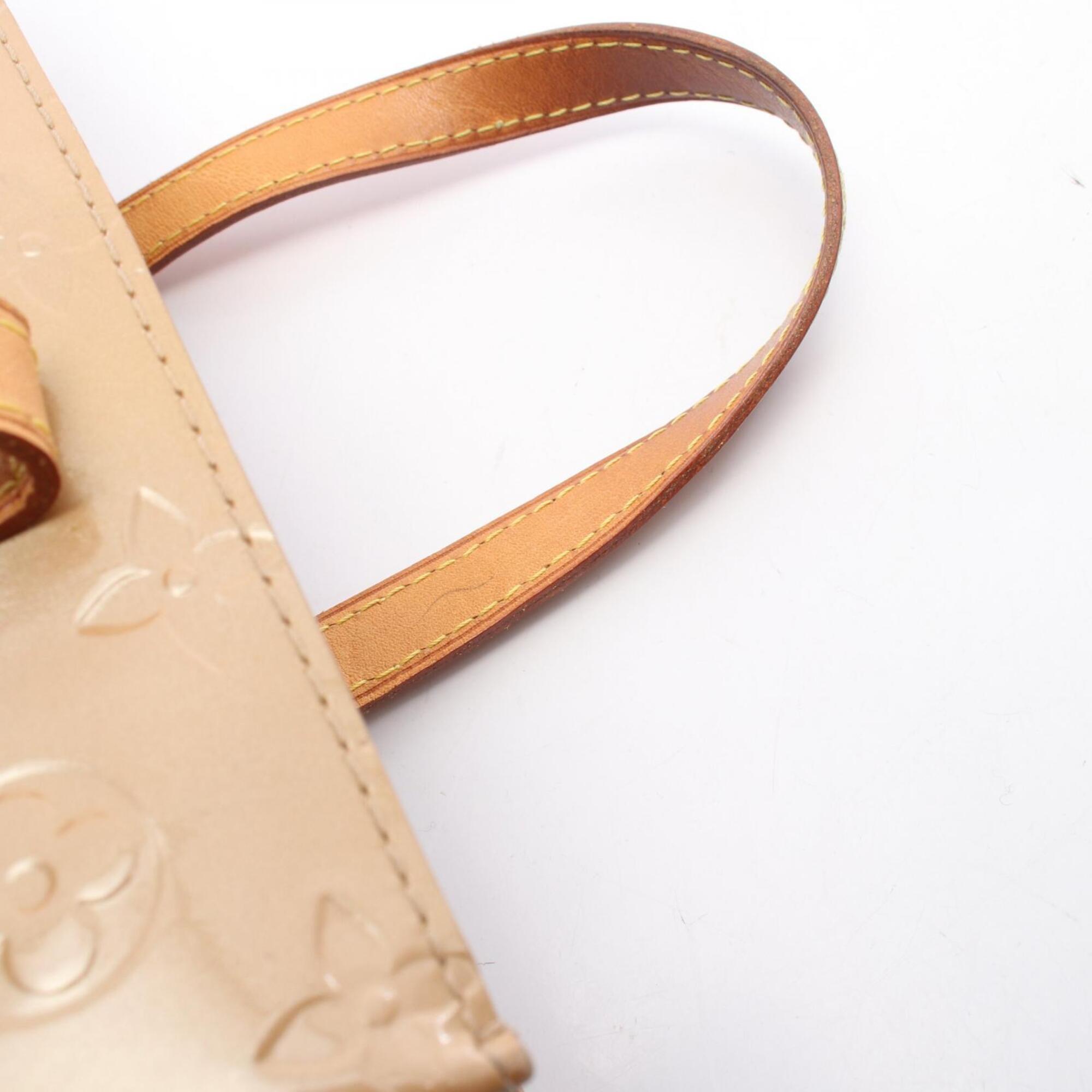 Louis Vuitton Beige Leather Handbag (Pre-Owned)