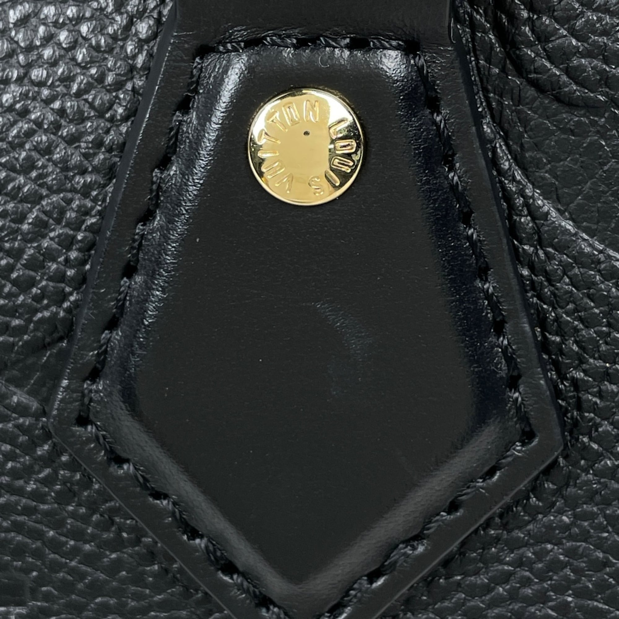 Louis Vuitton Black Noir Monogram Empreinte Handbag (Pre-Owned)