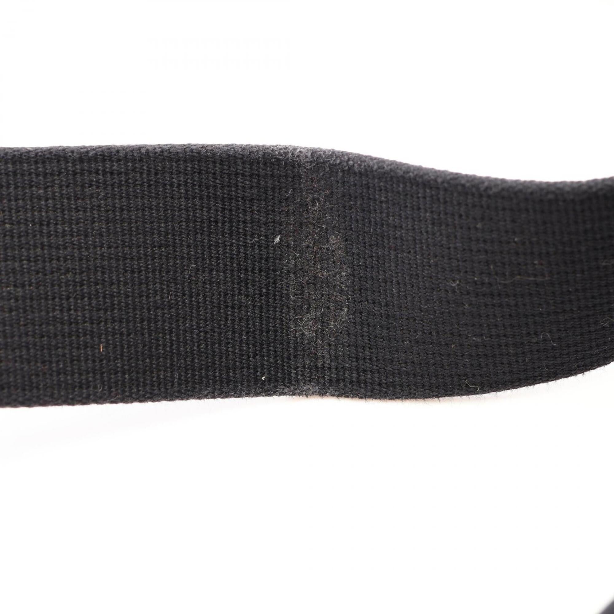 Loewe Black Suede Leather Handbag Shoulder Bag (Pre-Owned)