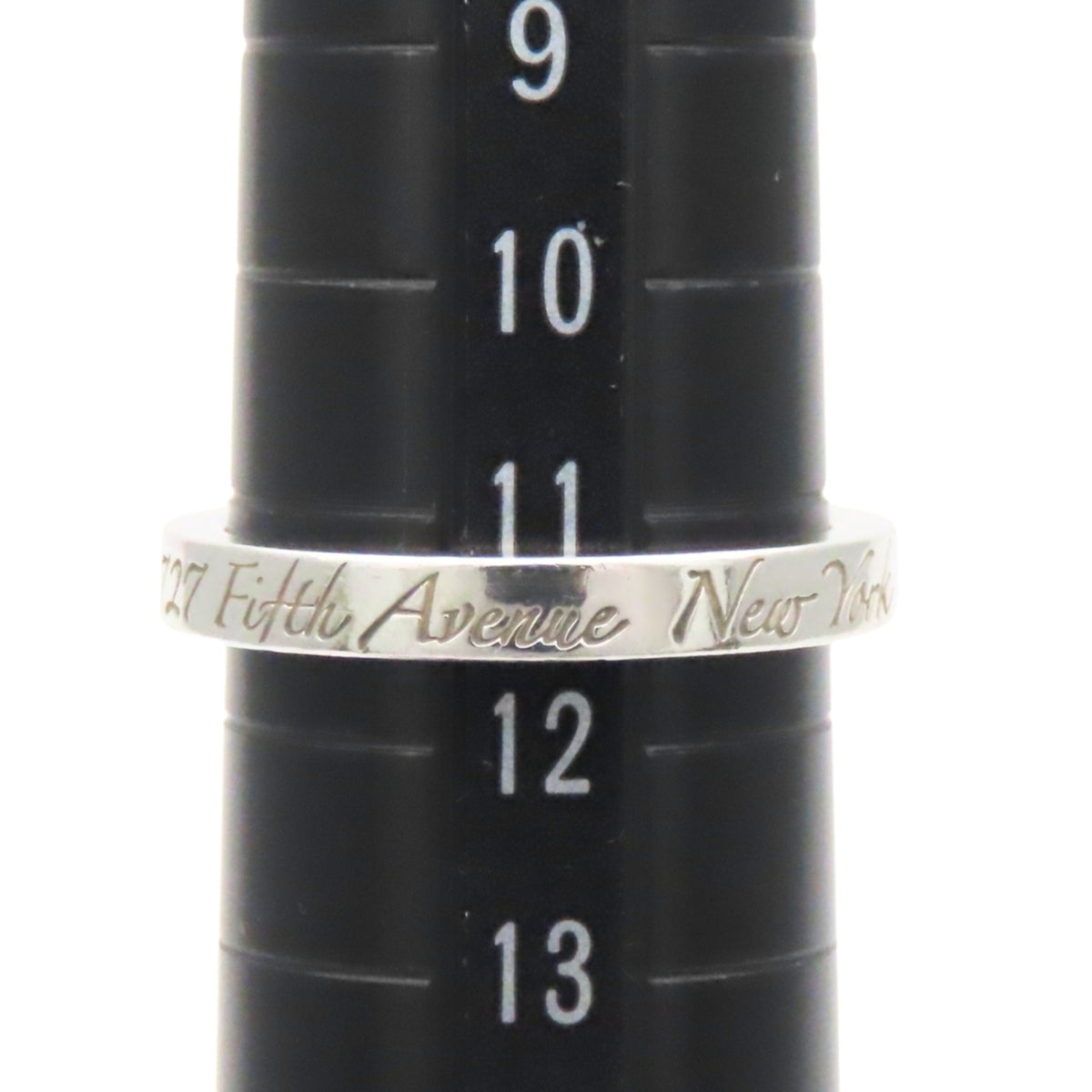 Tiffany Silver Silver 925 Band Ring (Pre-Owned)