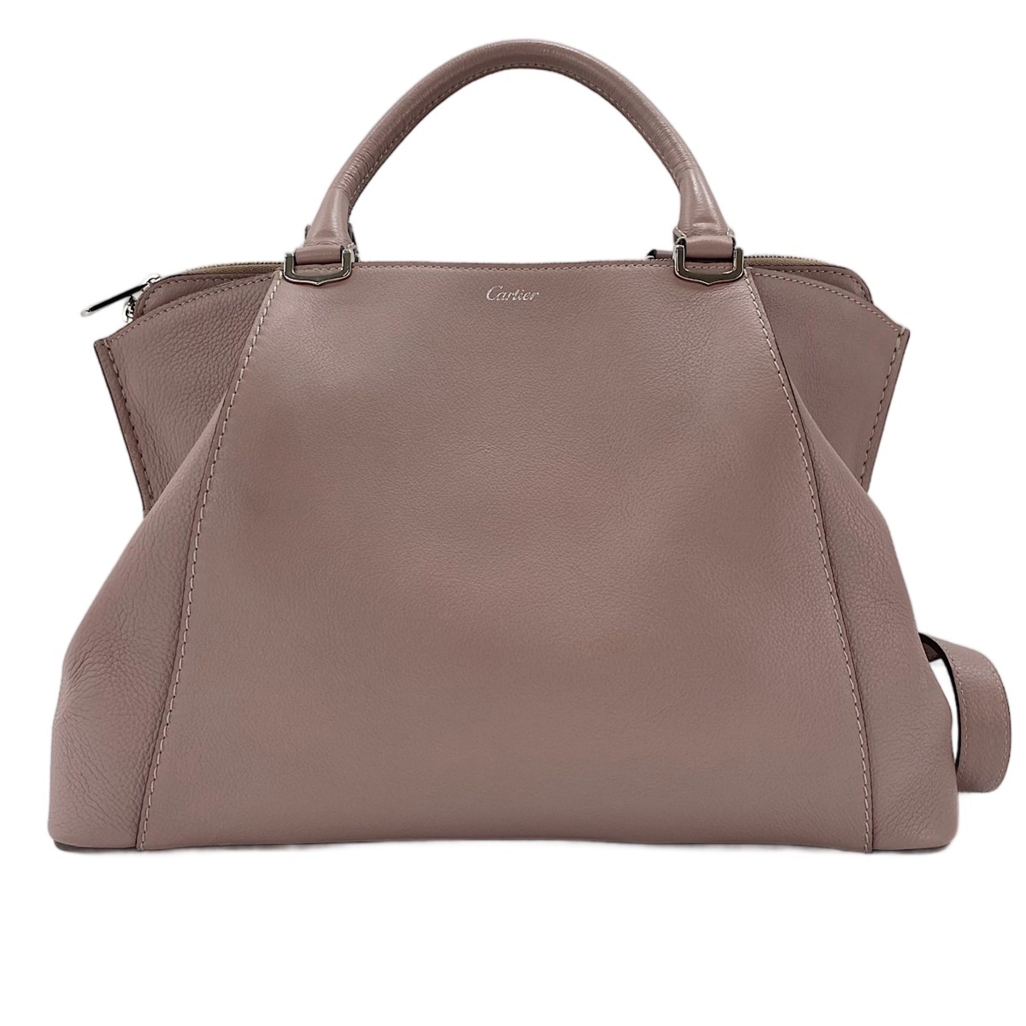 Cartier Pink Handbag (Pre-Owned)