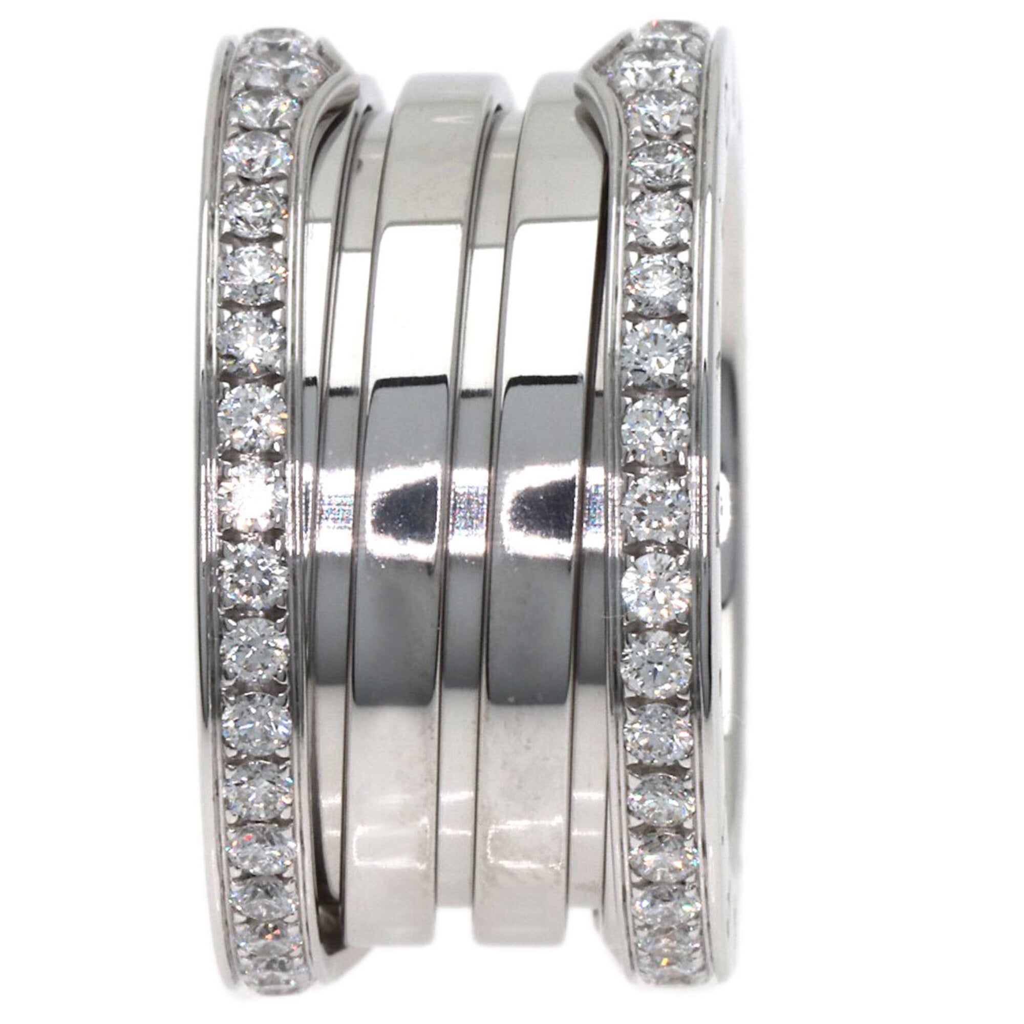 Bvlgari White Gold (18K) Band Ring (Pre-Owned)
