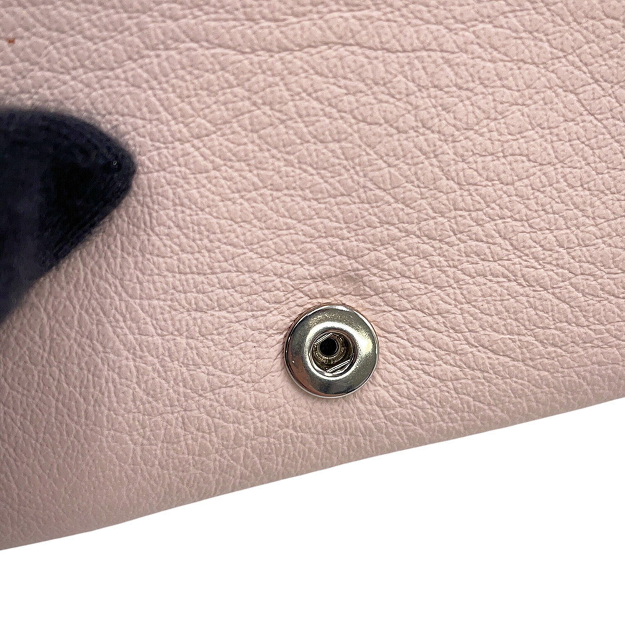 Balenciaga Pink Leather Wallet (Tri-Fold) (Pre-Owned)