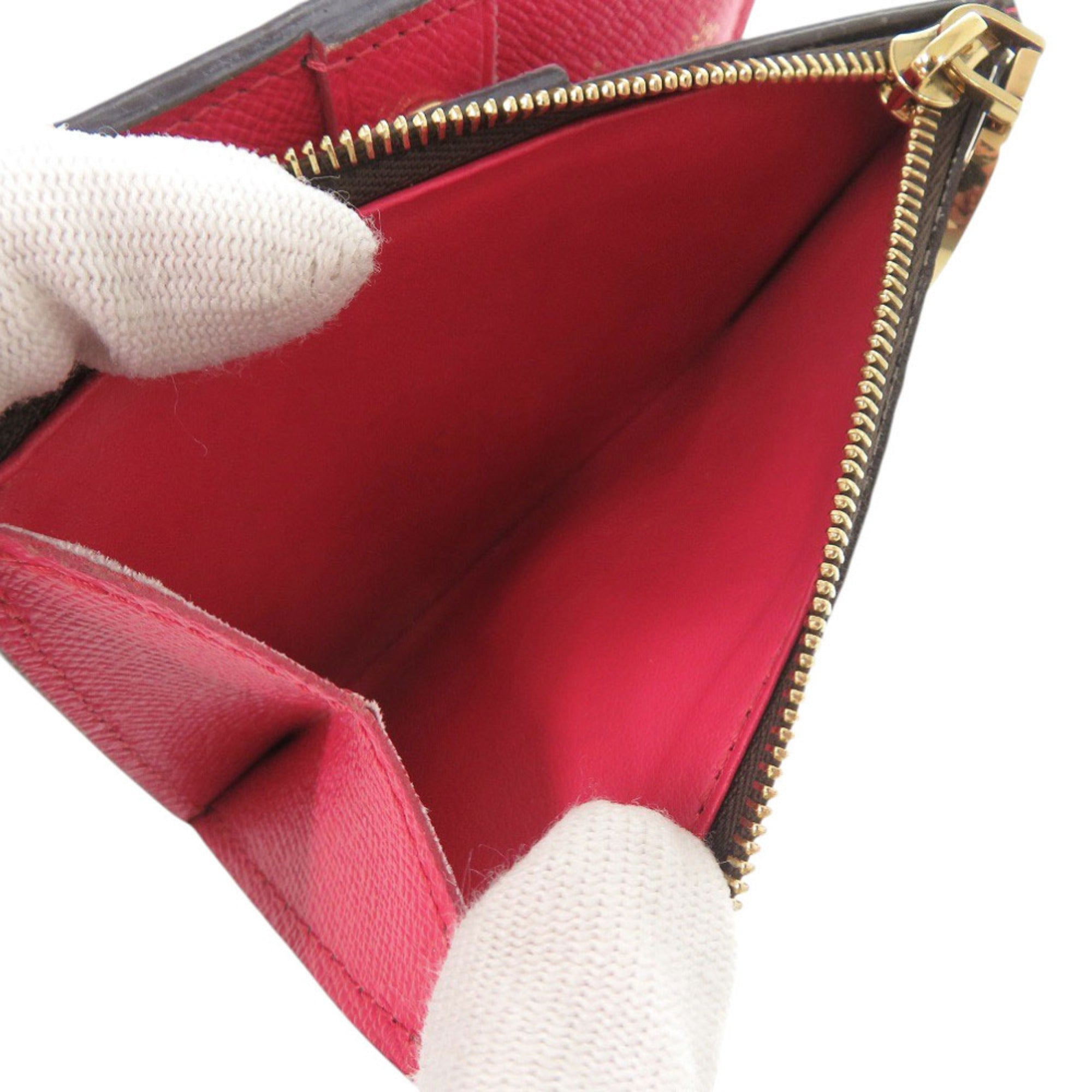 Louis Vuitton Brown Cherry Monogram Monogram Wallet (Bi-Fold) (Pre-Owned)