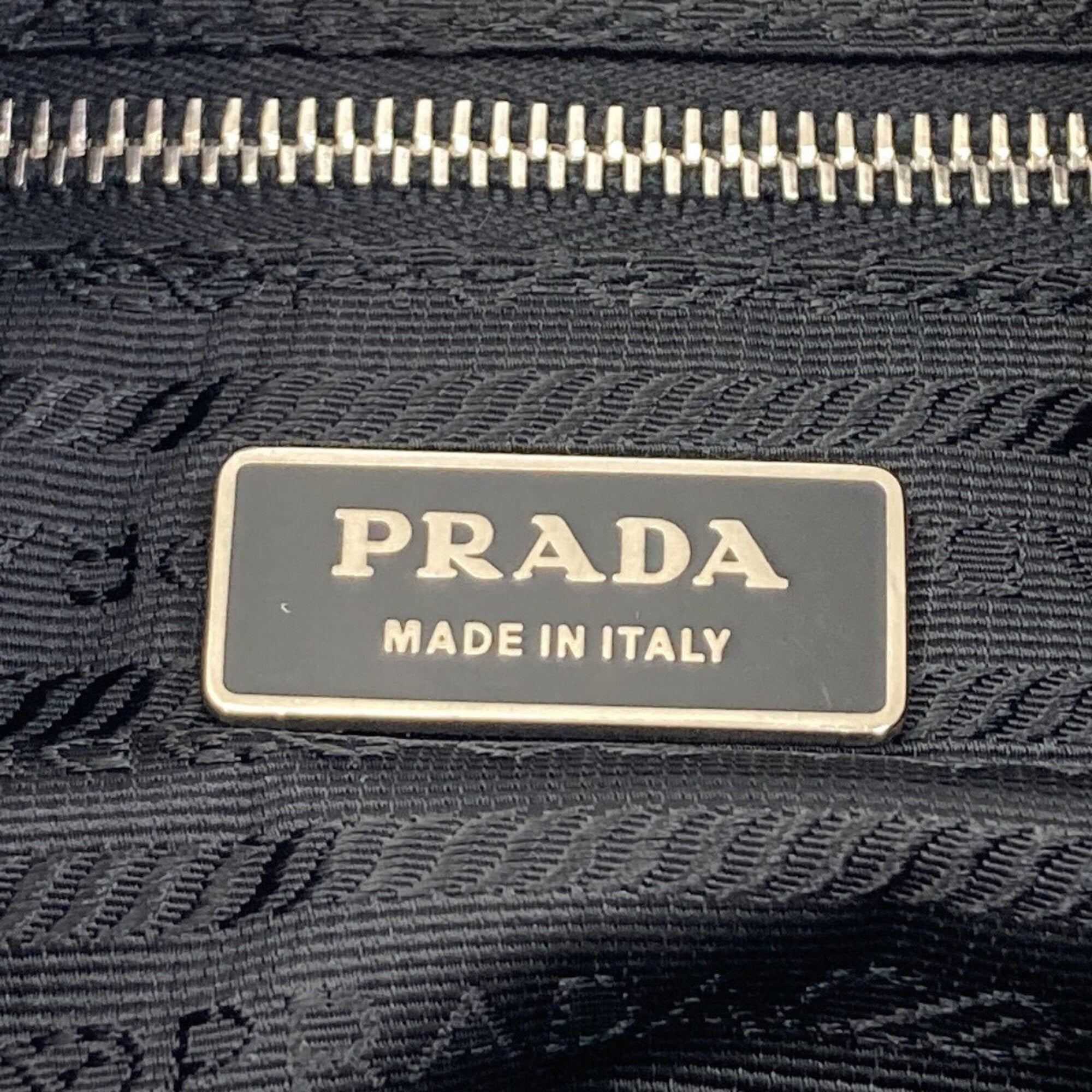 Prada Black Nylon Shoulder Bag (Pre-Owned)