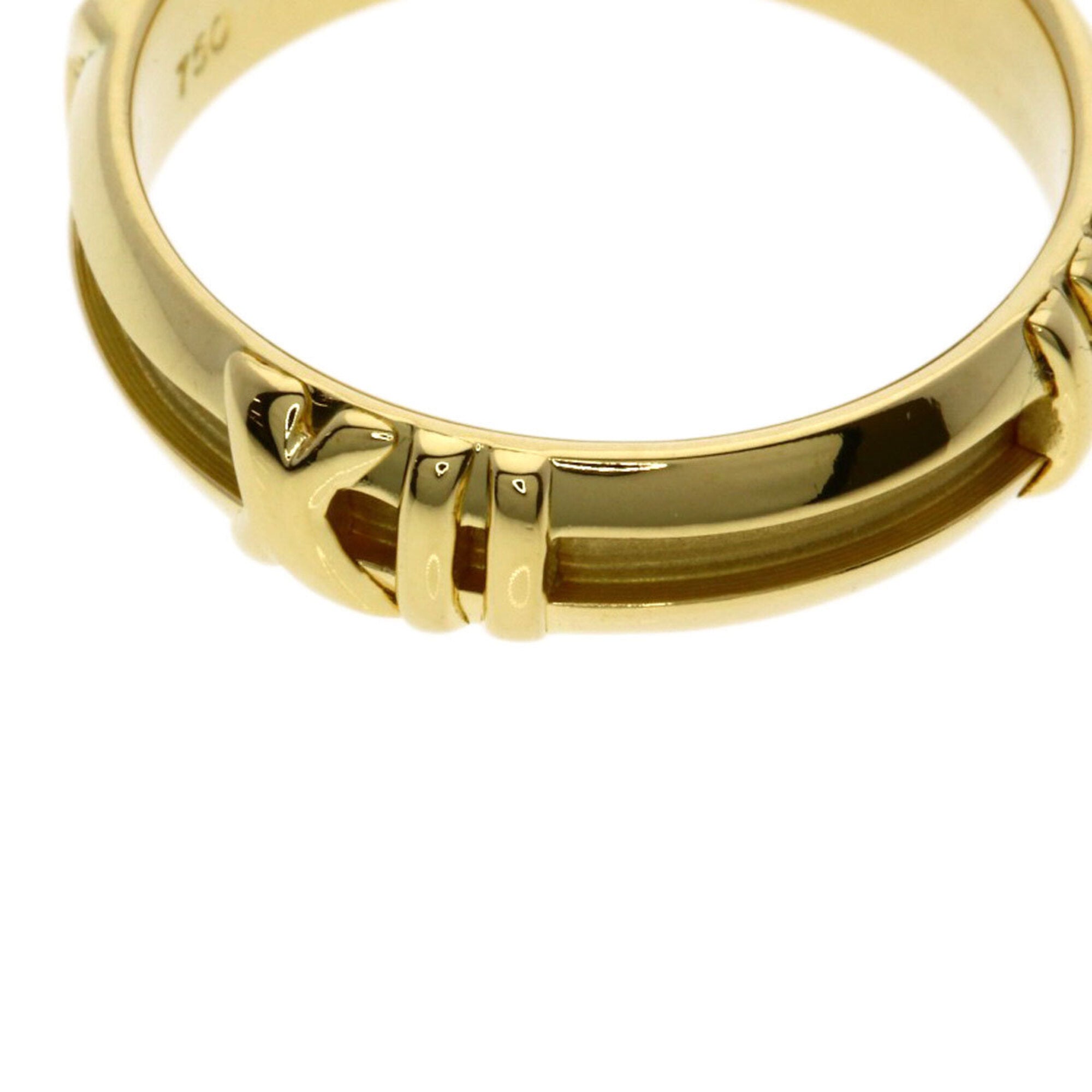 Tiffany Atlas Yellow Gold (18K) Band Ring (Pre-Owned)