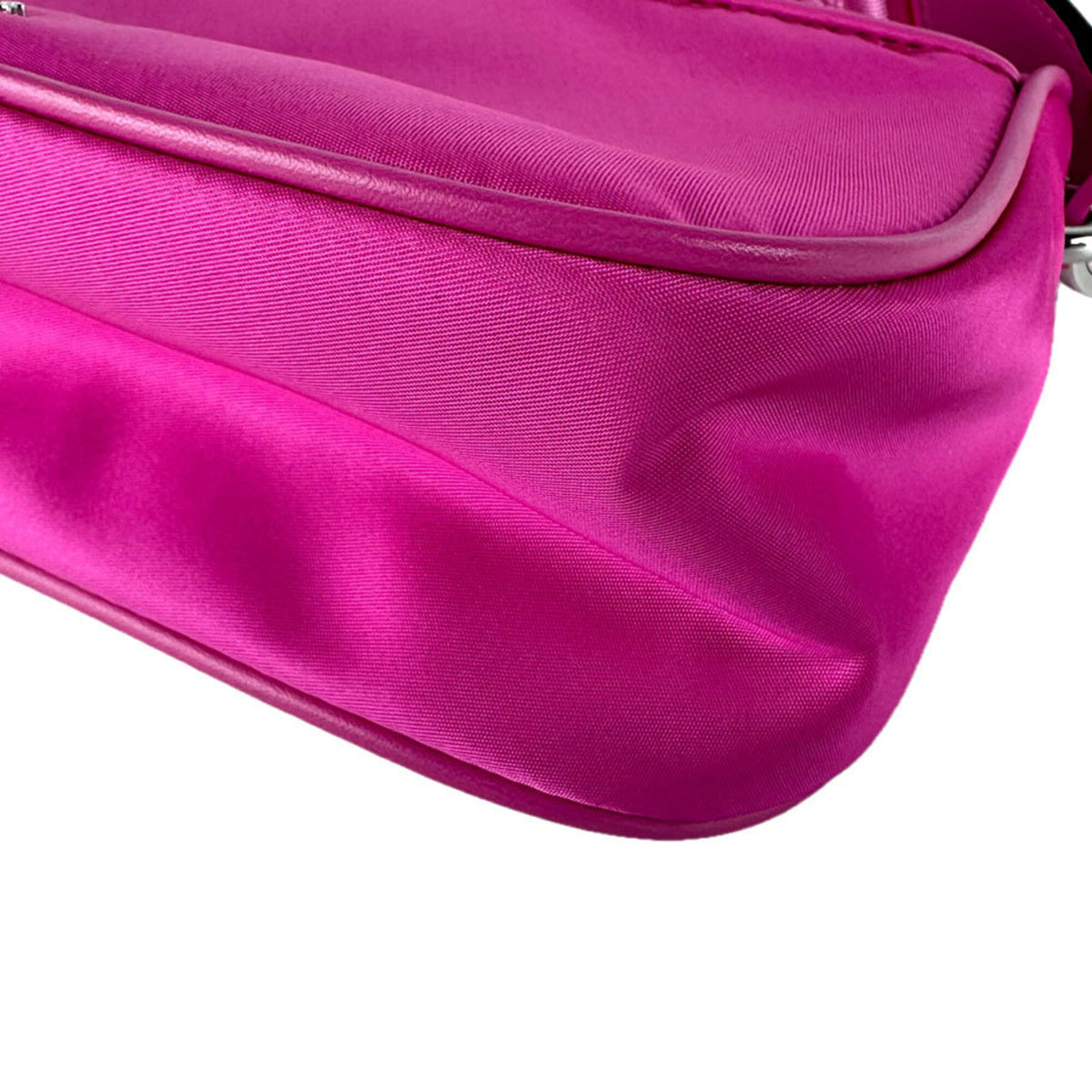 Michael Kors Pink Nylon Shoulder Bag (Pre-Owned)