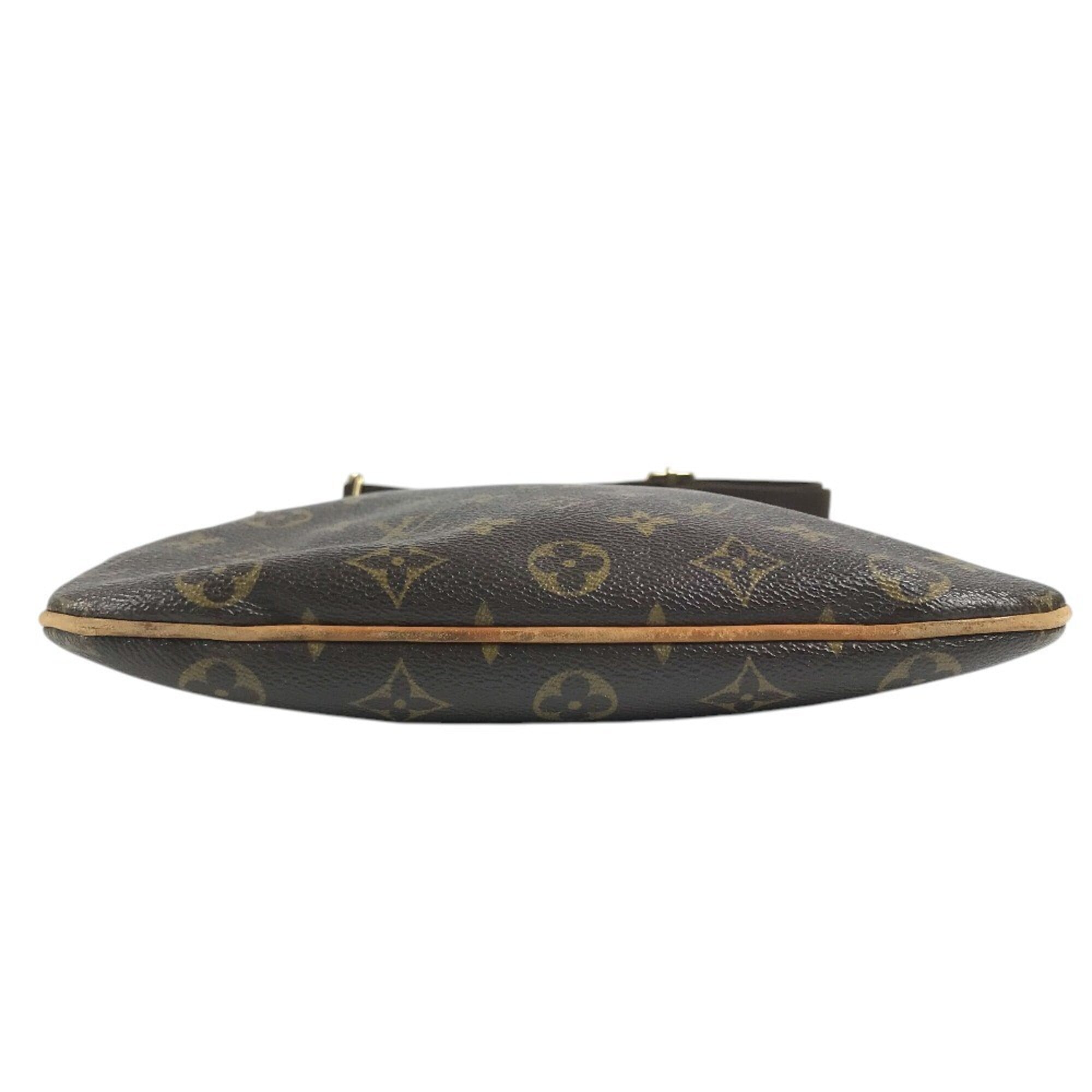 Louis Vuitton Brown Galle Monogram Monogram Pochette Shoulder Bag (Pre-Owned)