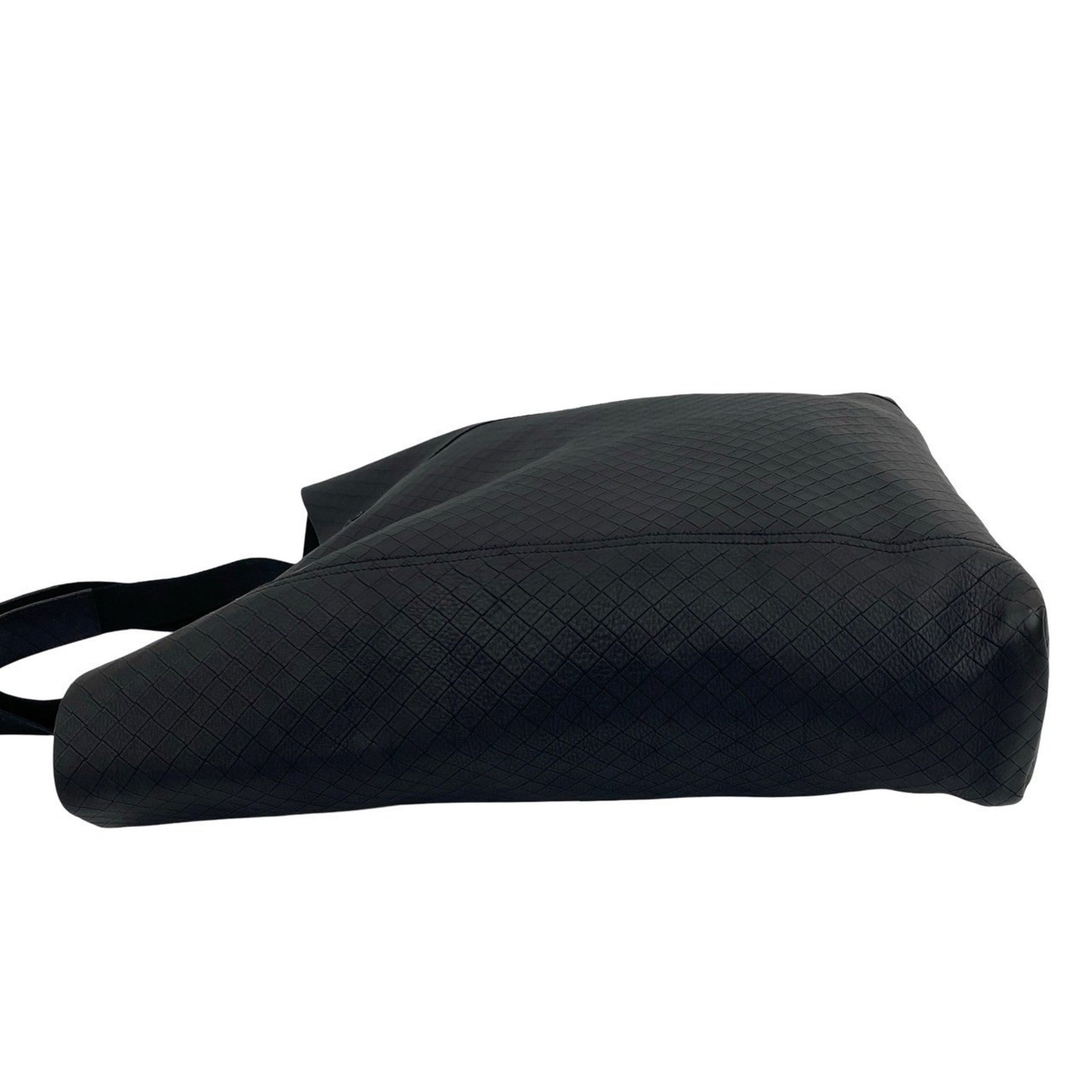 Bottega Veneta Black Leather Tote Bag (Pre-Owned)