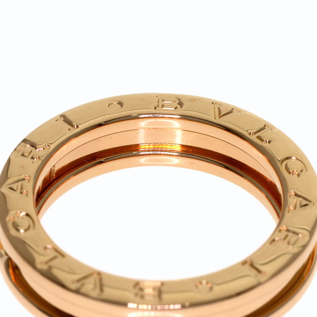 Bvlgari B.Zero1 Pink Gold (18K) Band Ring (Pre-Owned)