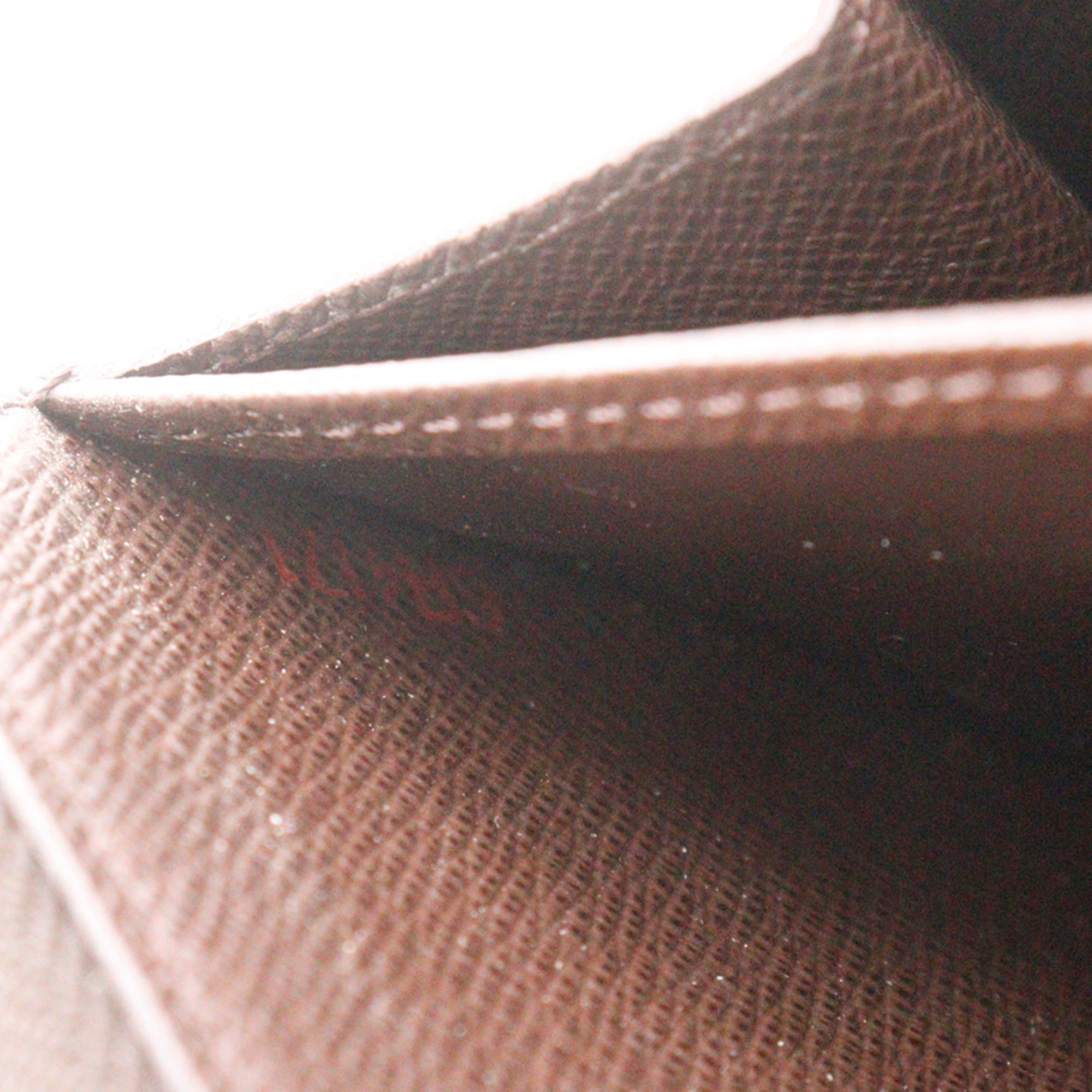 Louis Vuitton Brown Ebene Galle Damier Canvas Long Wallet (Bi-Fold) (Pre-Owned)