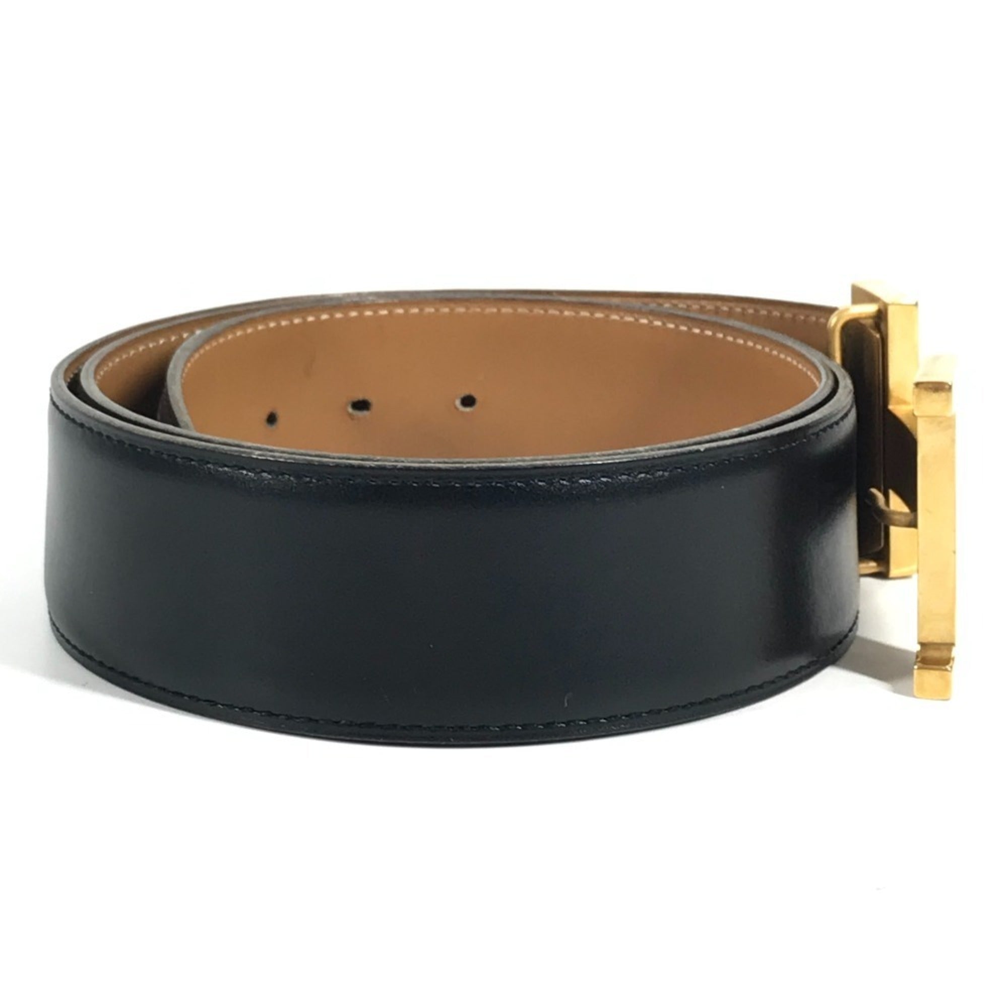 Hermes Constance Black Standard Belt (Pre-Owned)