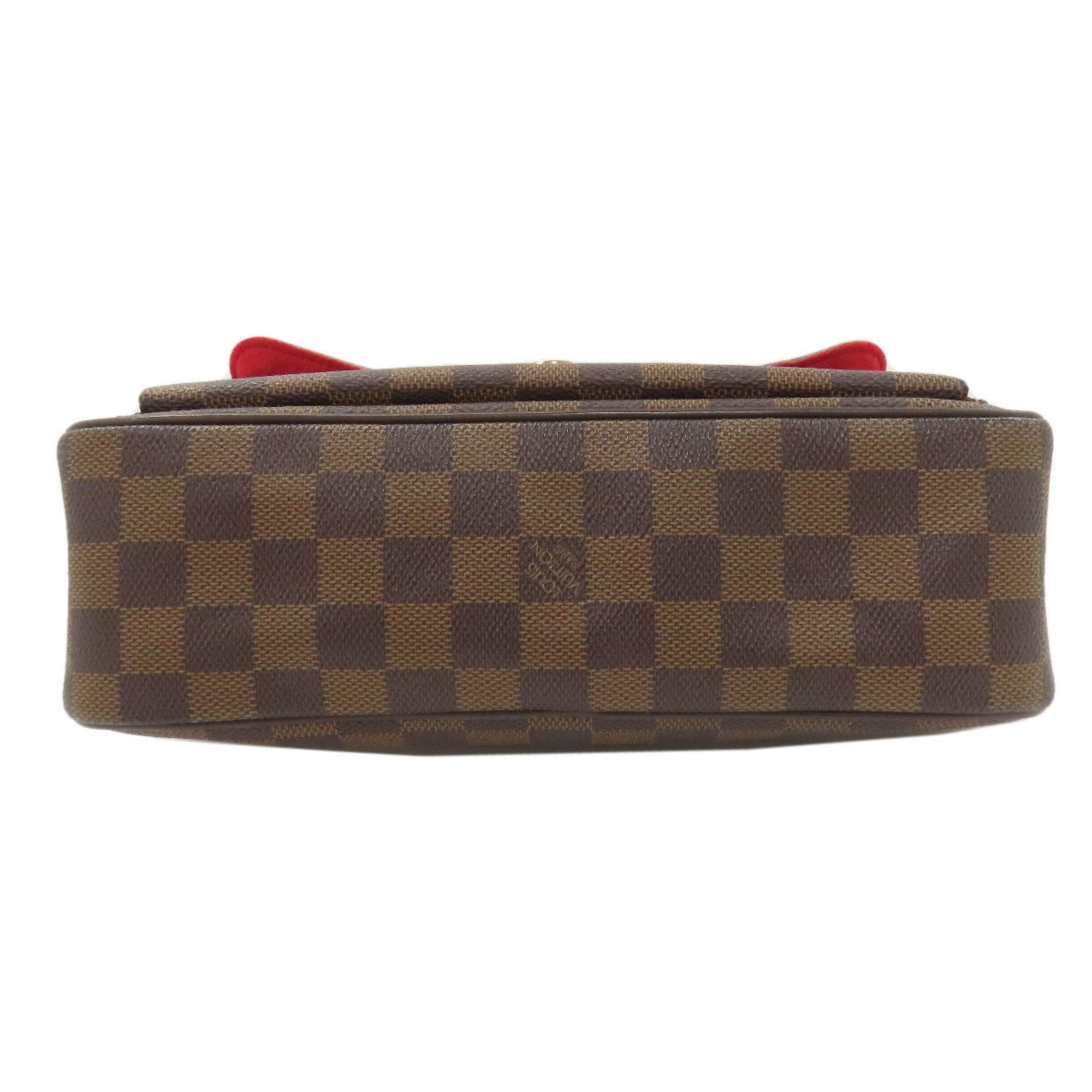 Louis Vuitton Damier Damier Canvas Ebene Damier Canvas Shoulder Bag (Pre-Owned)