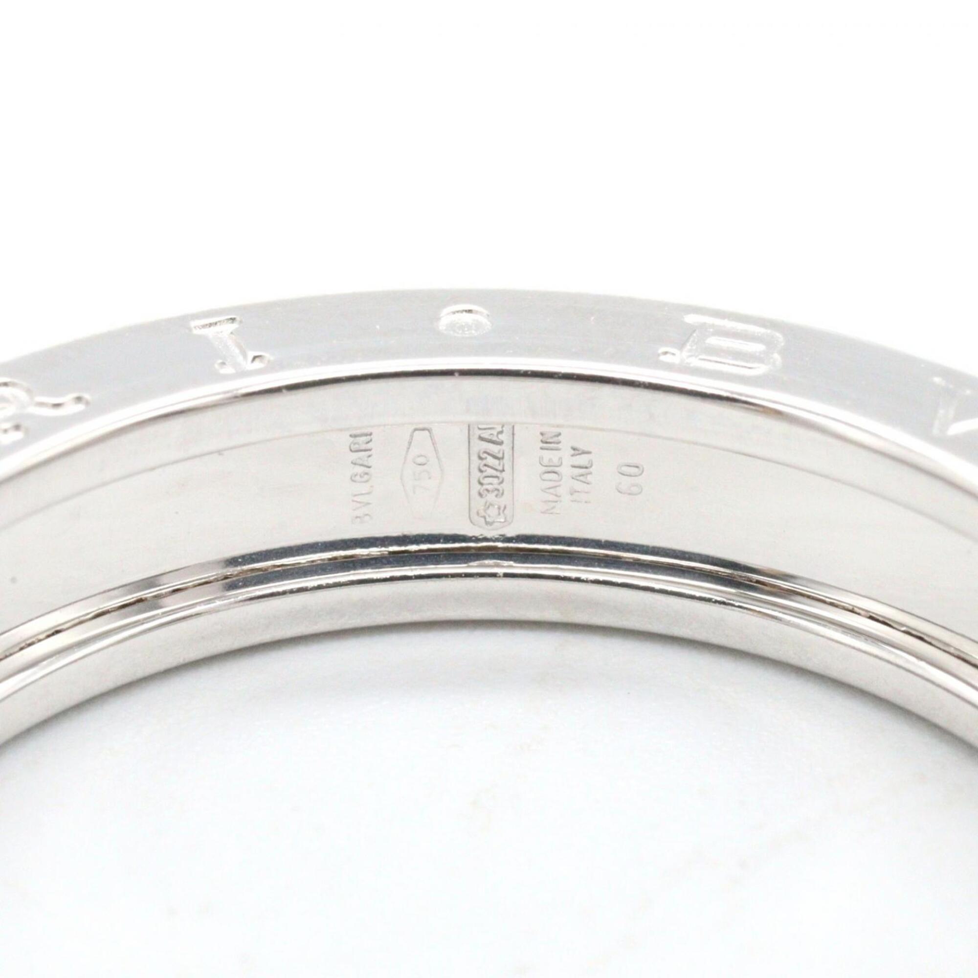 Bvlgari Silver White Gold (18K) Band Ring (Pre-Owned)