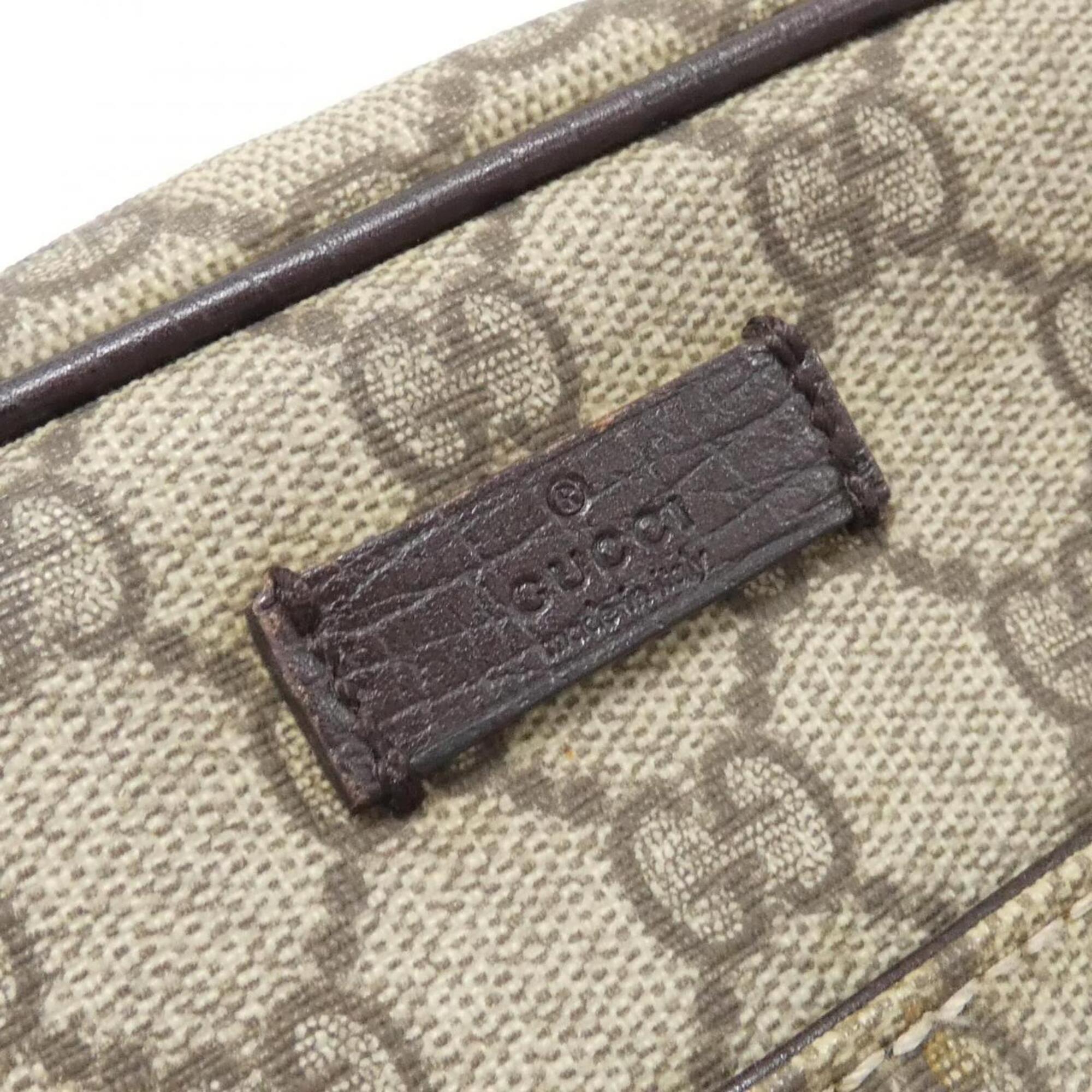 Gucci Gg Plus Beige Brown Gg Plus Shoulder Bag (Pre-Owned)
