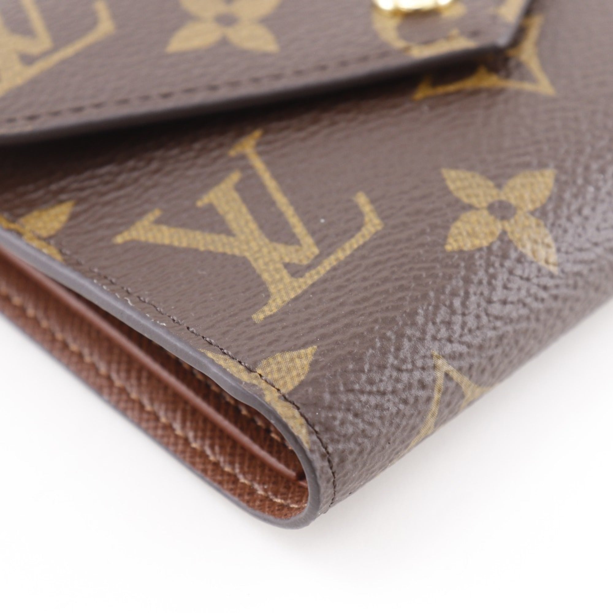 Louis Vuitton Monogram Brown Monogram Monogram Wallet (Tri-Fold) (Pre-Owned)
