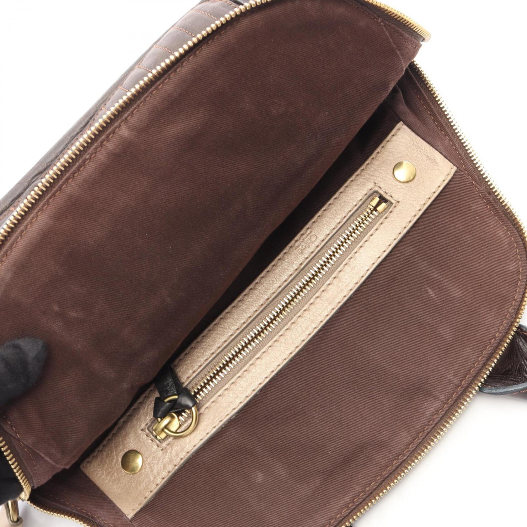 Chloé Brown Leather Handbag (Pre-Owned)