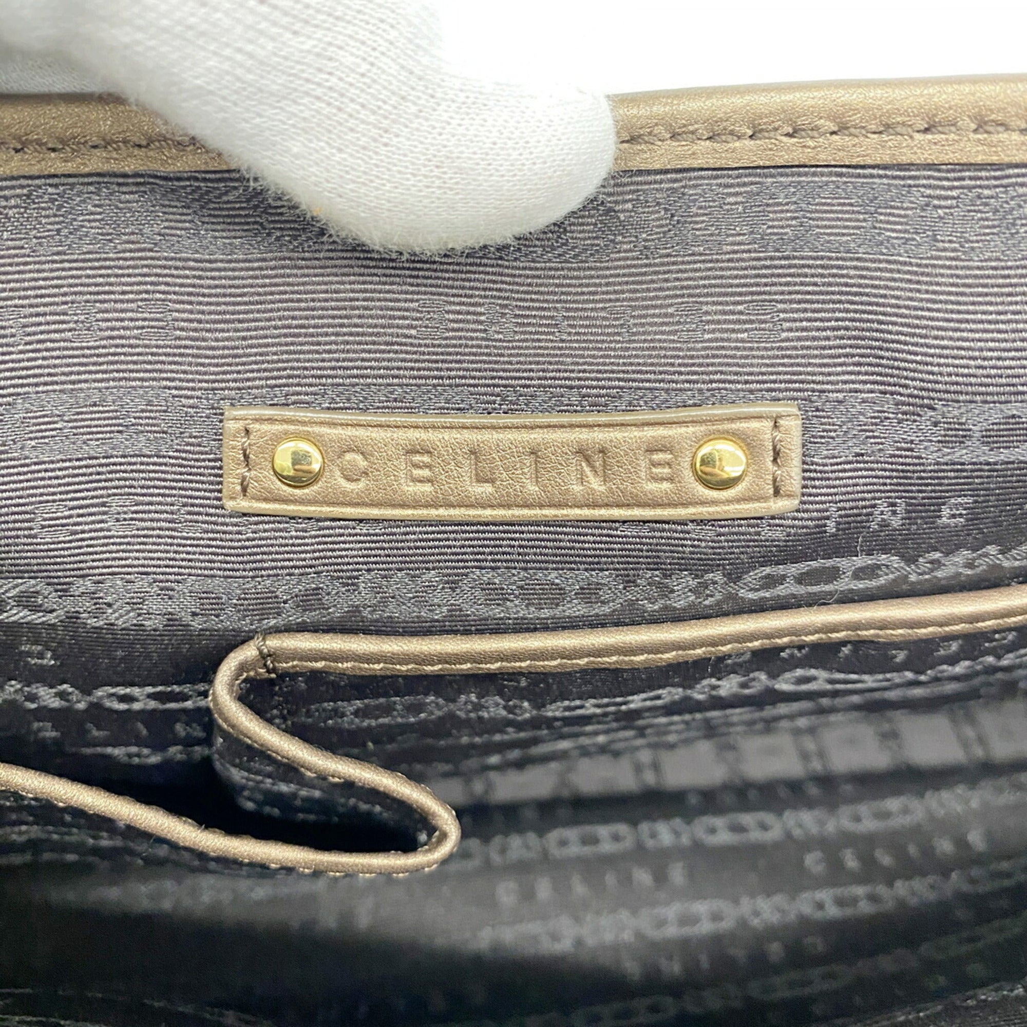 Celine Brown Suede Handbag (Pre-Owned)