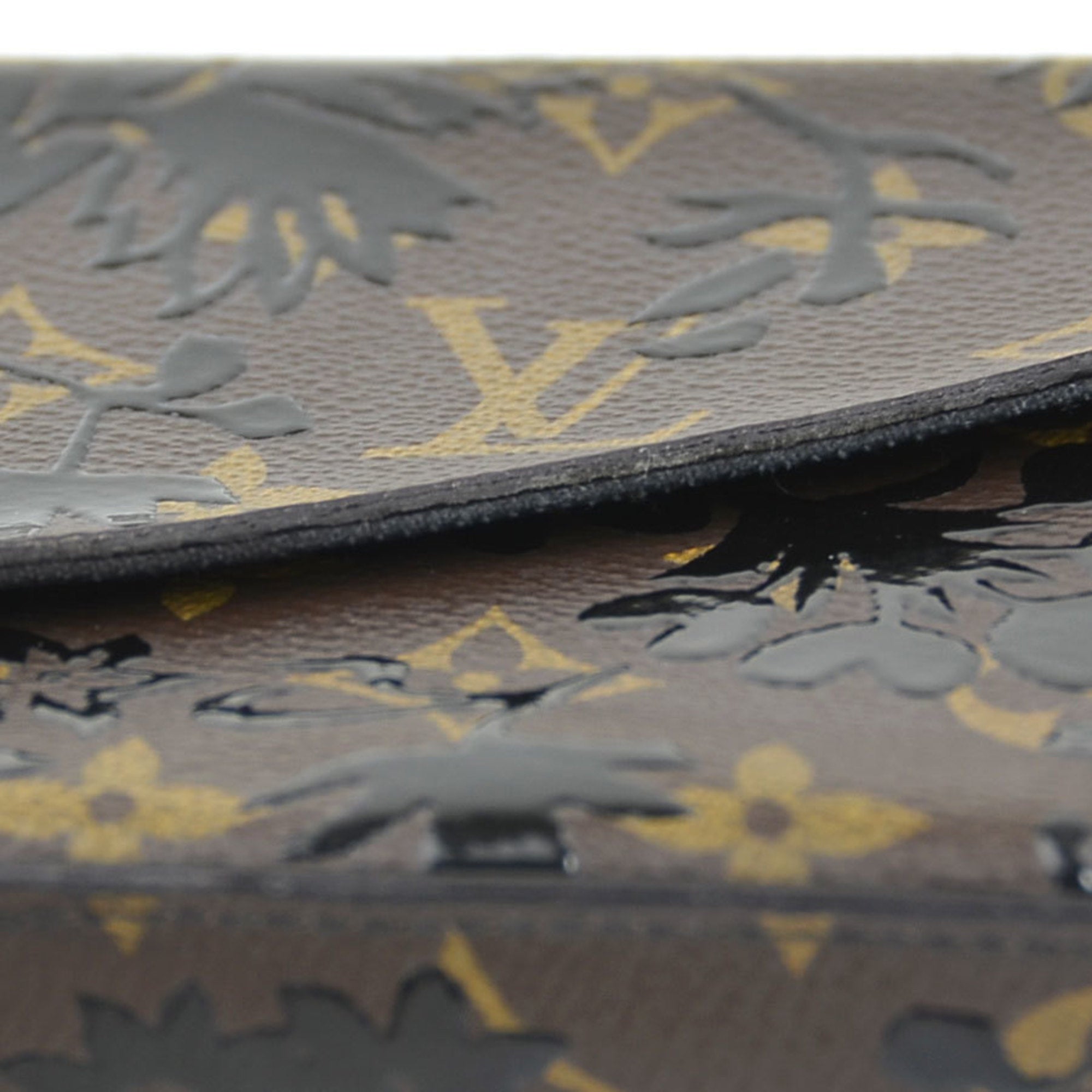Louis Vuitton Black Brown Monogram Monogram Pochette Shoulder Bag (Pre-Owned)
