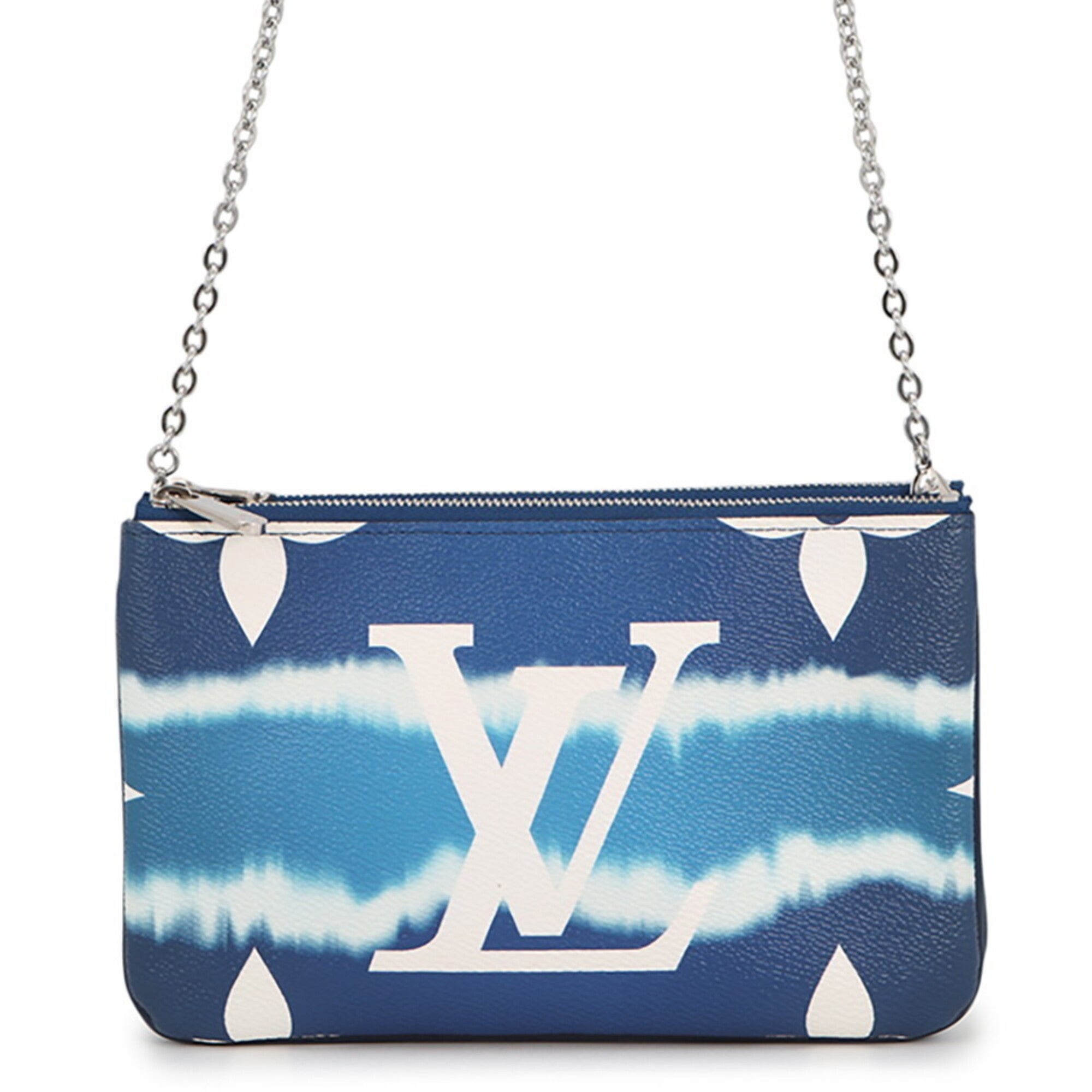 Louis Vuitton Blue Handbag Pochette Shoulder Bag (Pre-Owned)