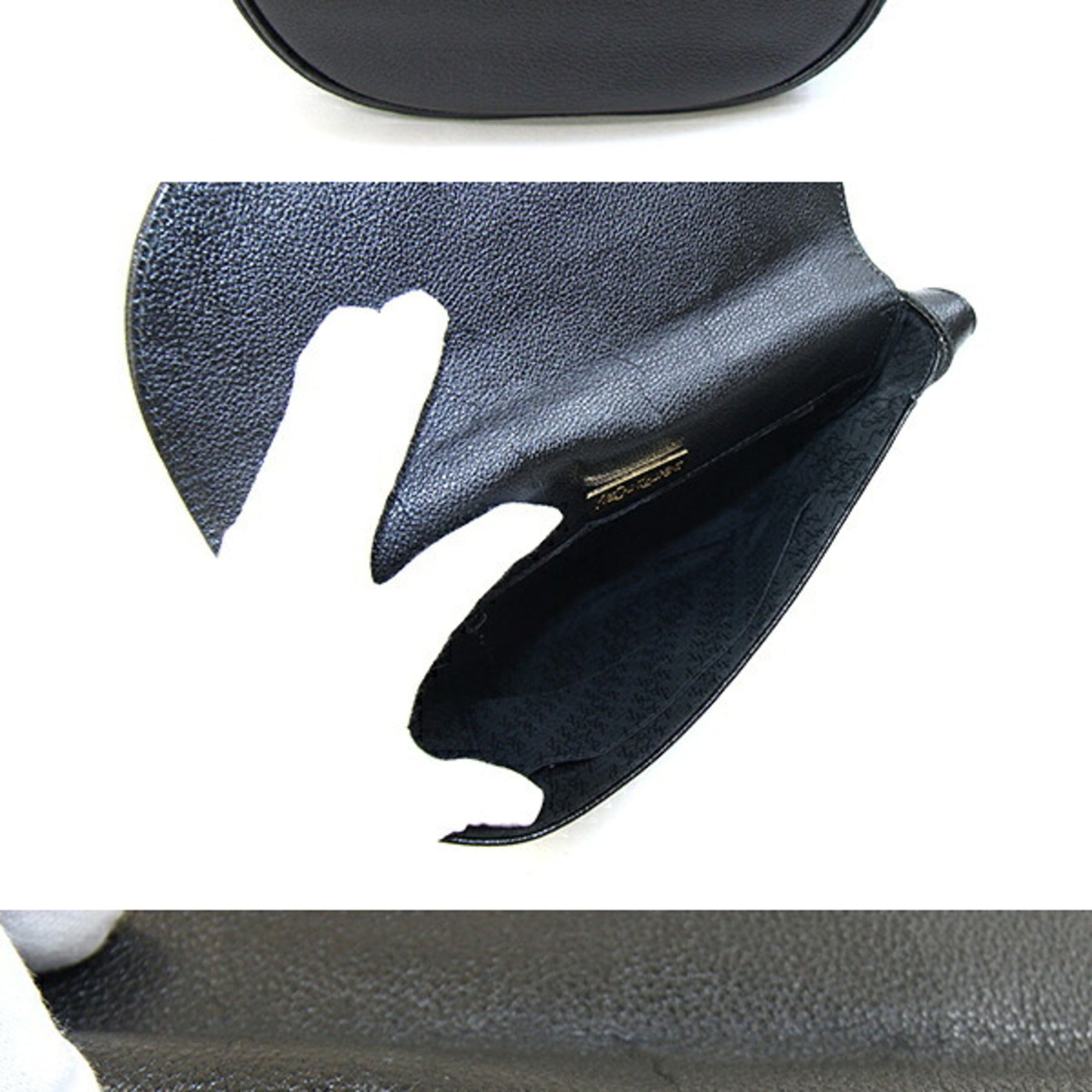 Yves Saint Laurent Black Leather Shoulder Bag (Pre-Owned)