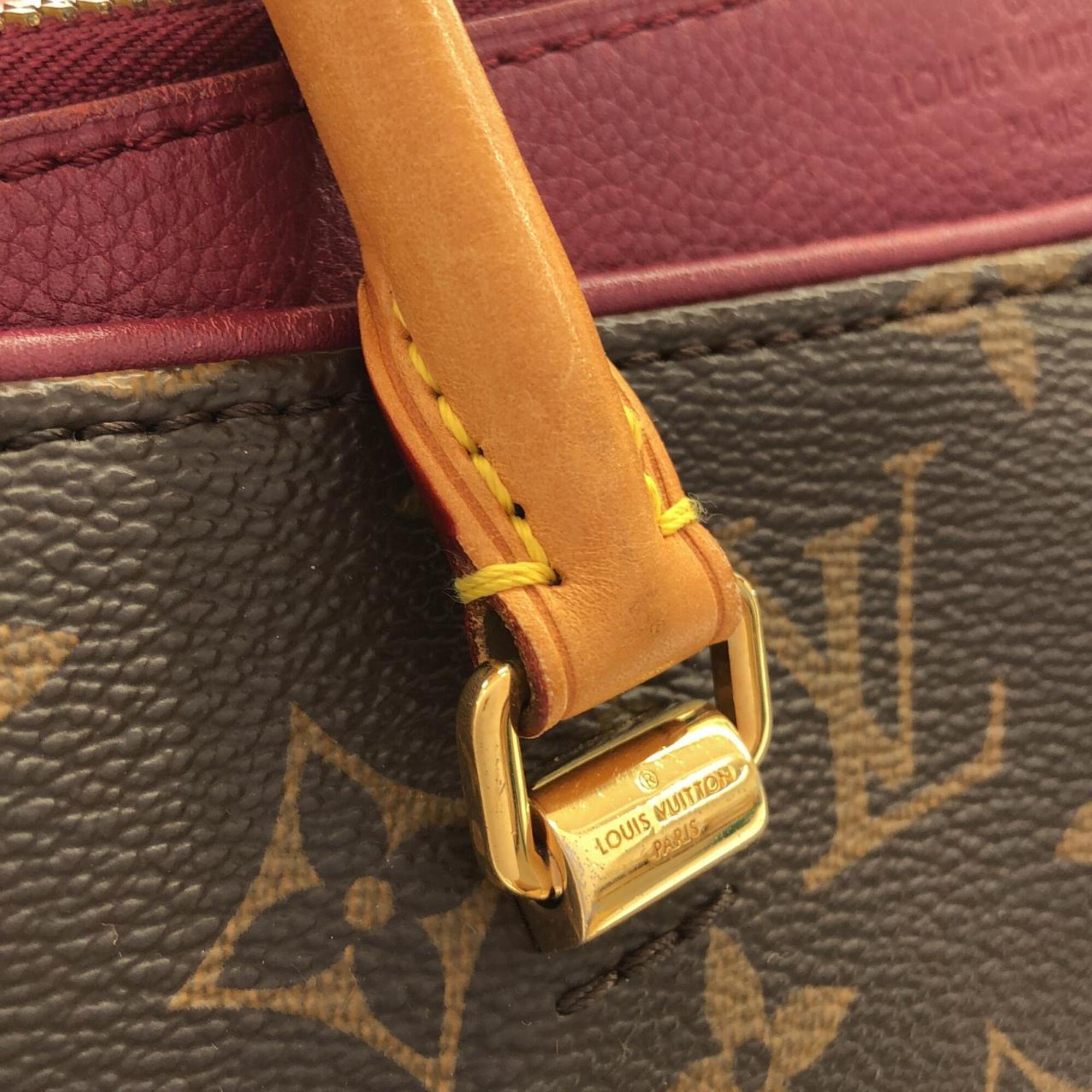 Louis Vuitton Aurore Marron Coated Canvas Handbag (Pre-Owned)