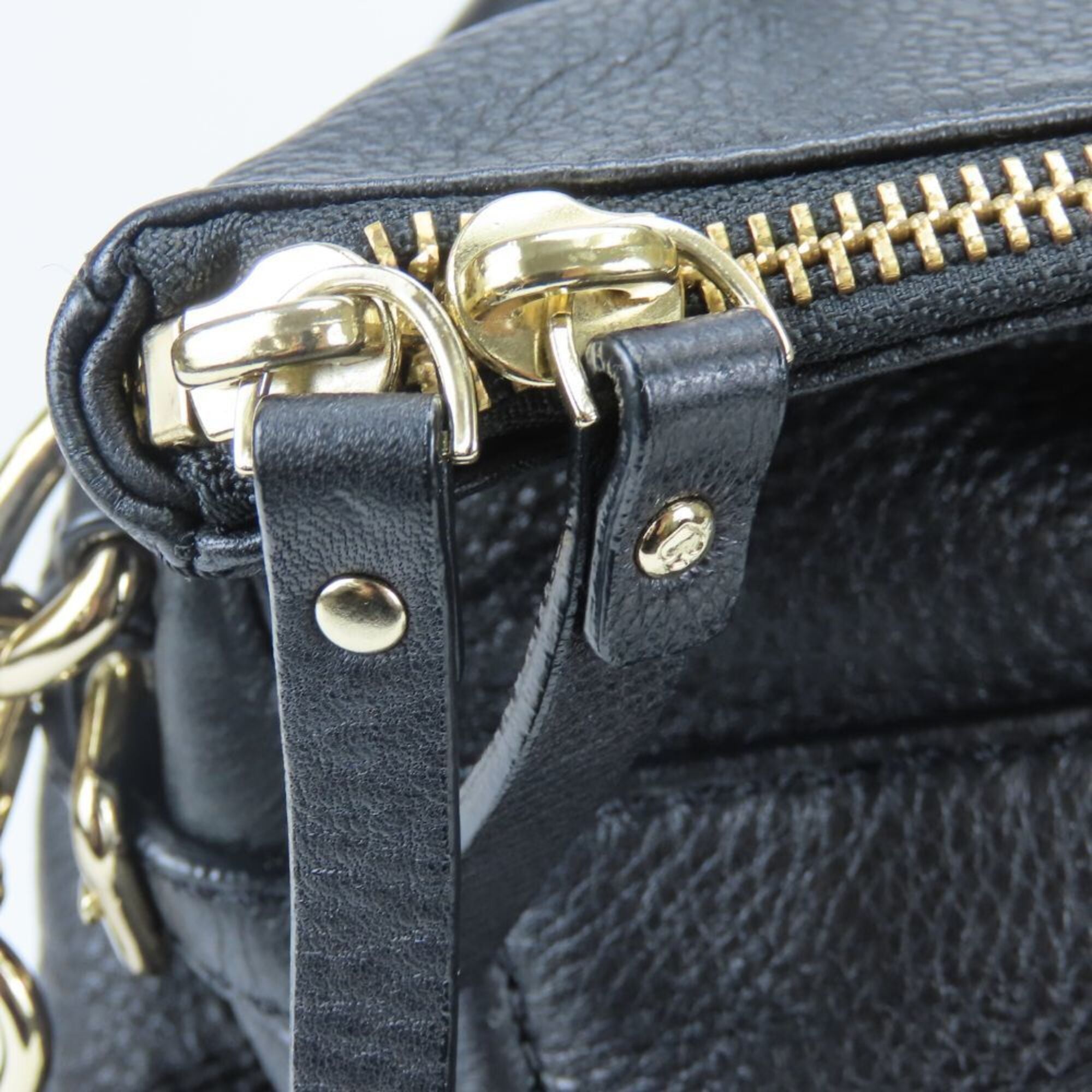 Kate Spade Black Leather Handbag (Pre-Owned)