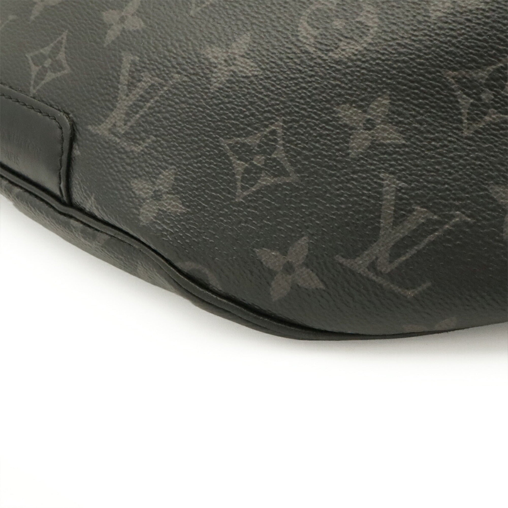 Louis Vuitton Black Galle Gray Monogram Eclipse Monogram Eclipse Pouch Sling Bag (Pre-Owned)