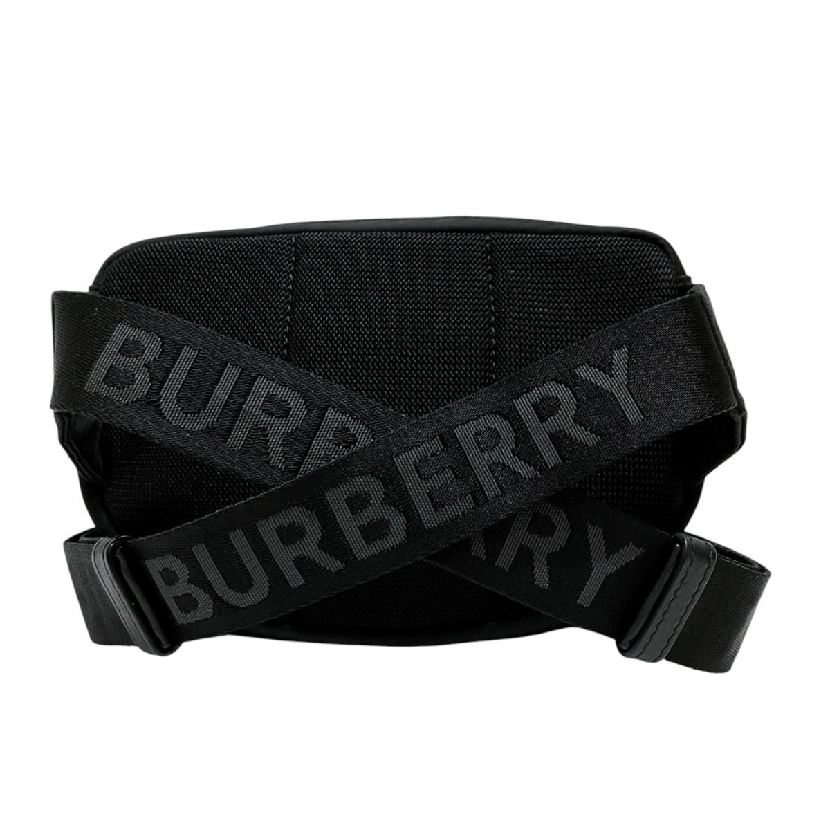 Burberry Black Canvas Fanny Pack (Pre-Owned)