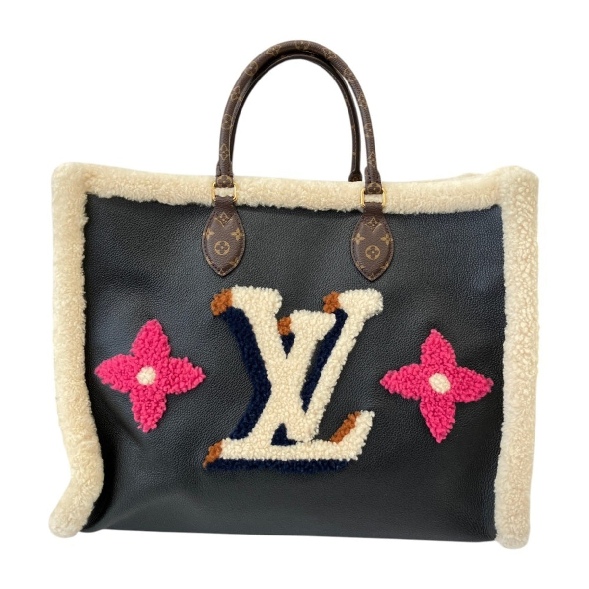 Louis Vuitton Black Monogram Tote Bag (Pre-Owned)