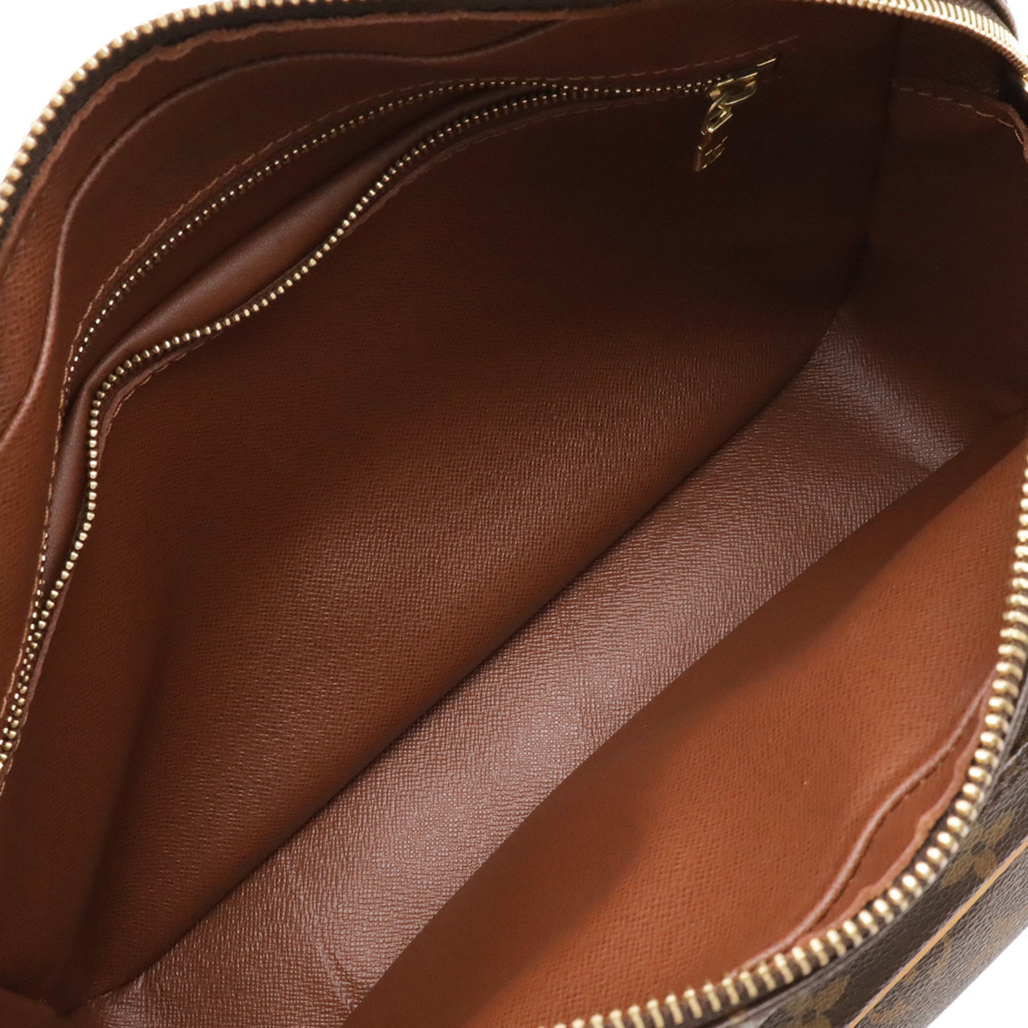 Louis Vuitton Brown Monogram Canvas Pvc Coated Canvas Handbag Messenger Bag Shoulder Bag (Pre-Owned)