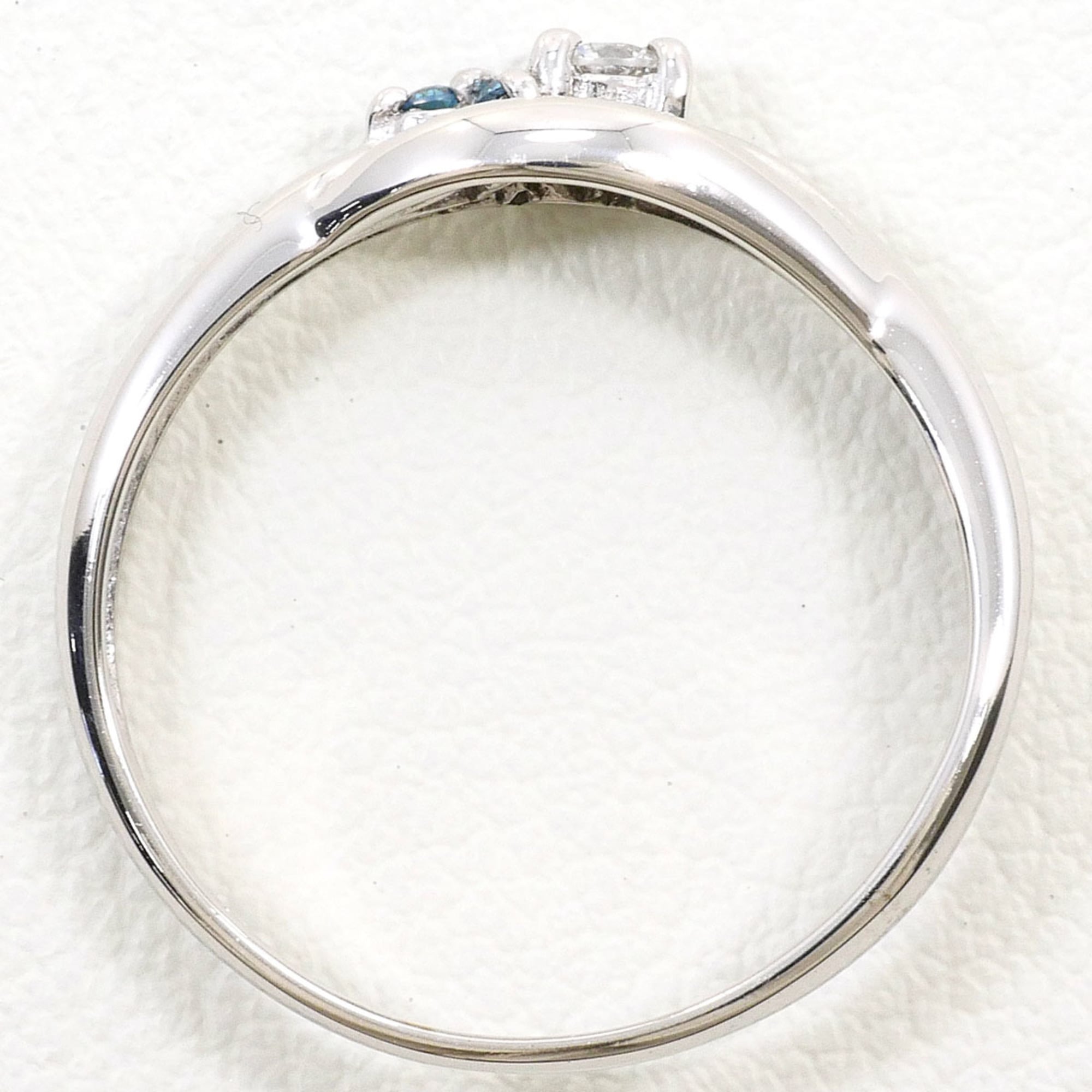 Unbranded White Gold White Gold (18K) Band Ring (Pre-Owned)