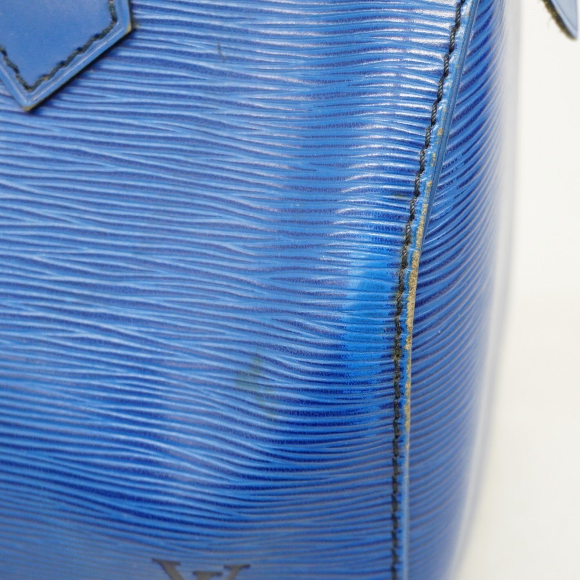 Louis Vuitton Toledo Blue Handbag (Pre-Owned)