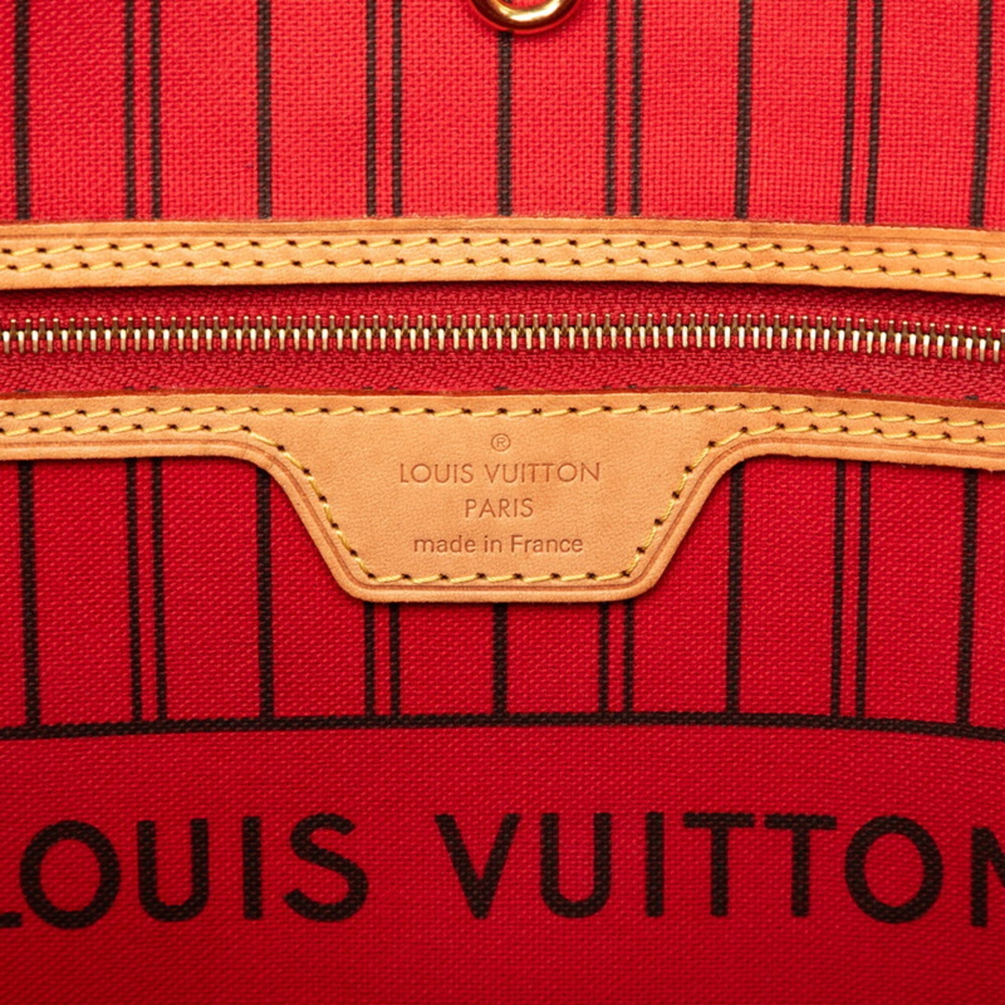 Louis Vuitton Monogram Brown Pvc Leather Shoulder Bag Tote Bag (Pre-Owned)