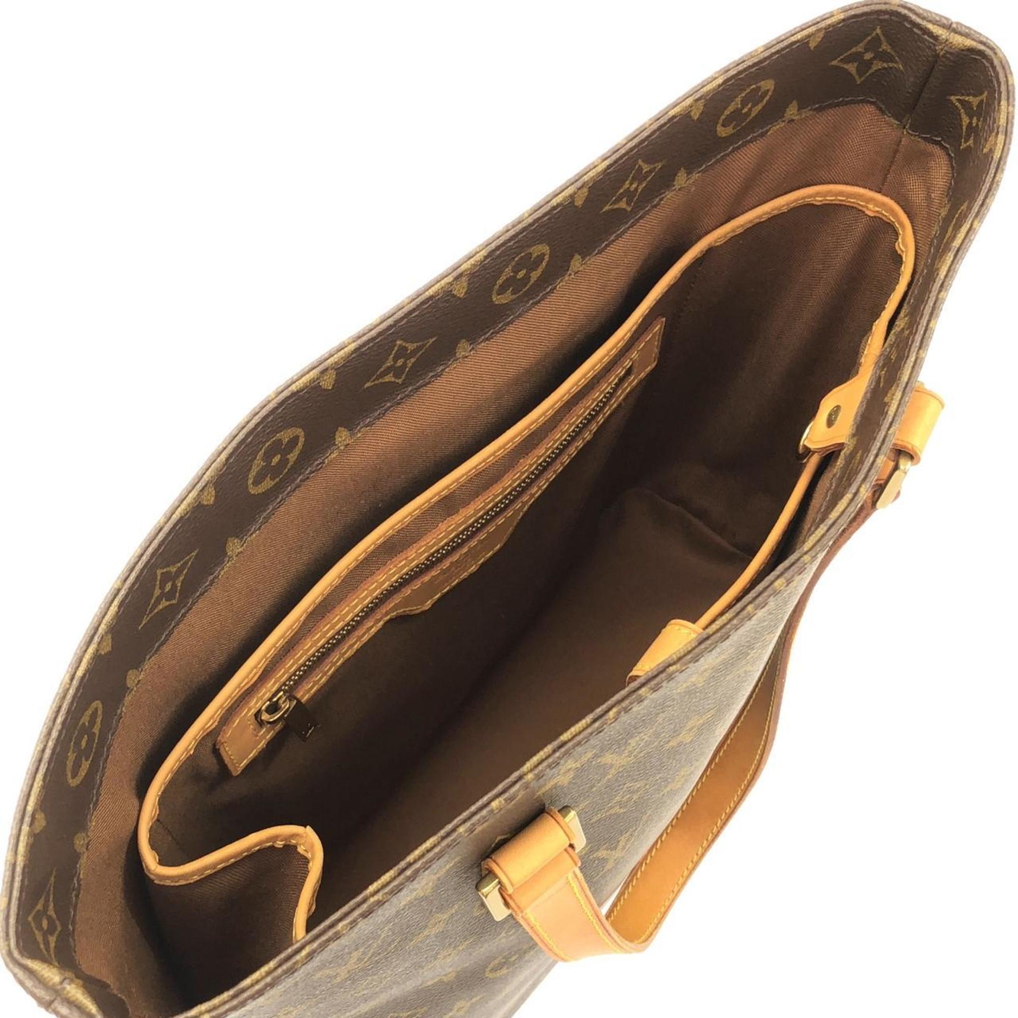 Louis Vuitton Marron Coated Canvas Handbag (Pre-Owned)