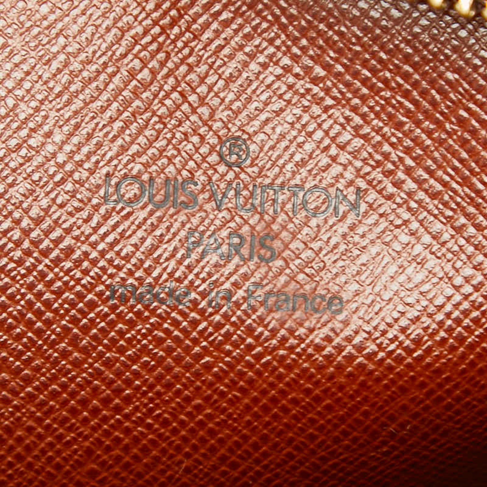 Louis Vuitton Brown Pvc Leather Shoulder Bag (Pre-Owned)