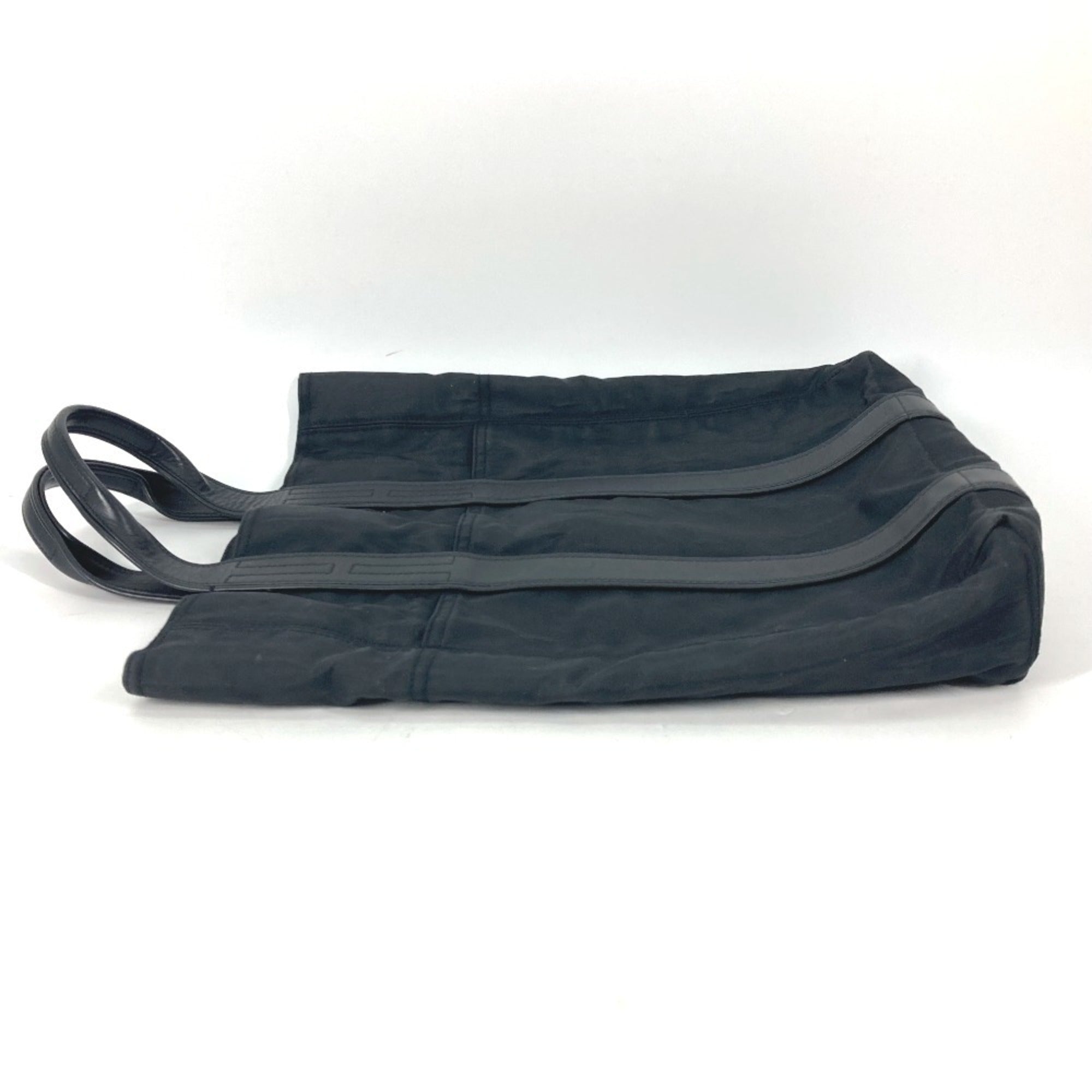 Hermes Black Nylon Shoulder Bag Tote Bag (Pre-Owned)