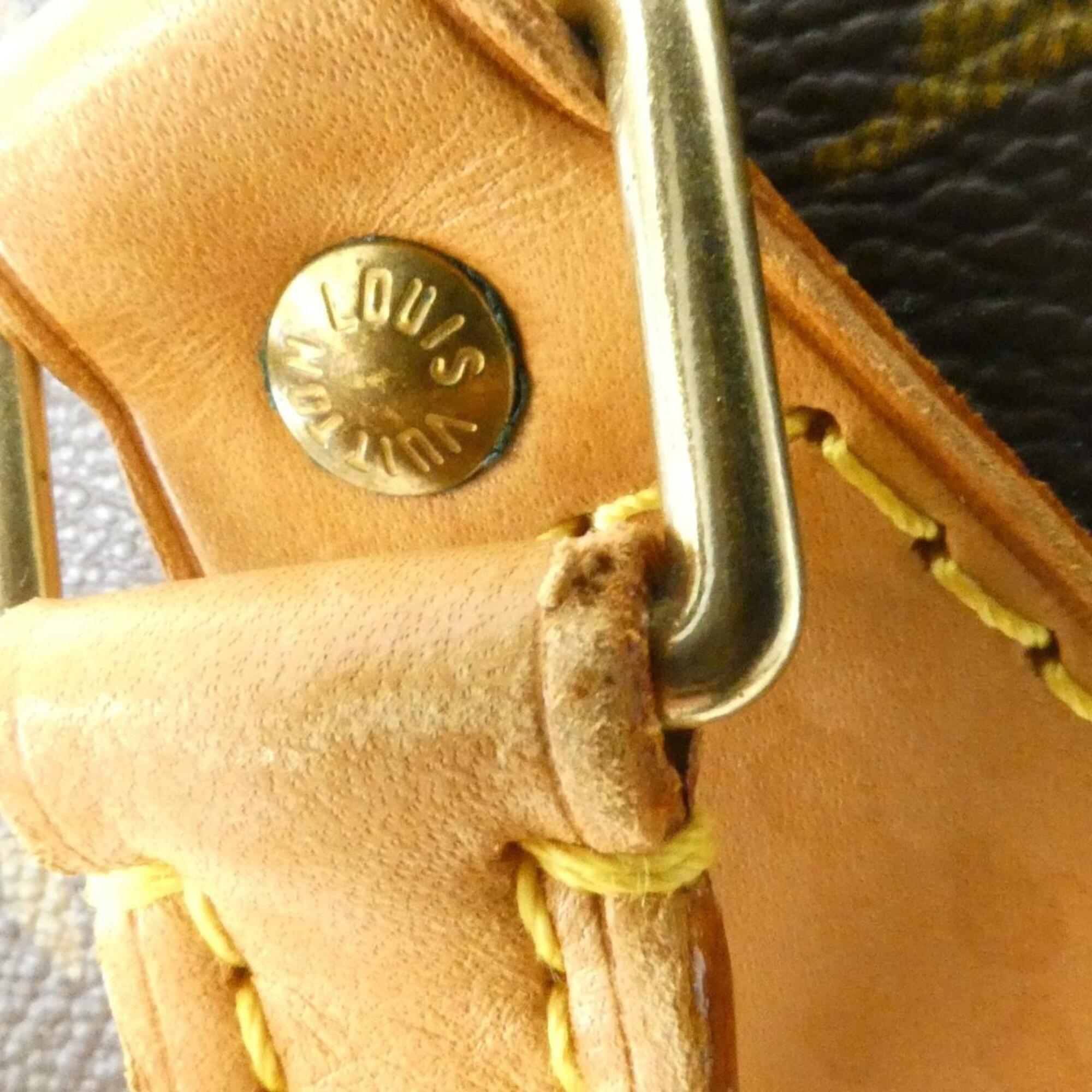 Louis Vuitton Marron Coated Canvas Handbag (Pre-Owned)