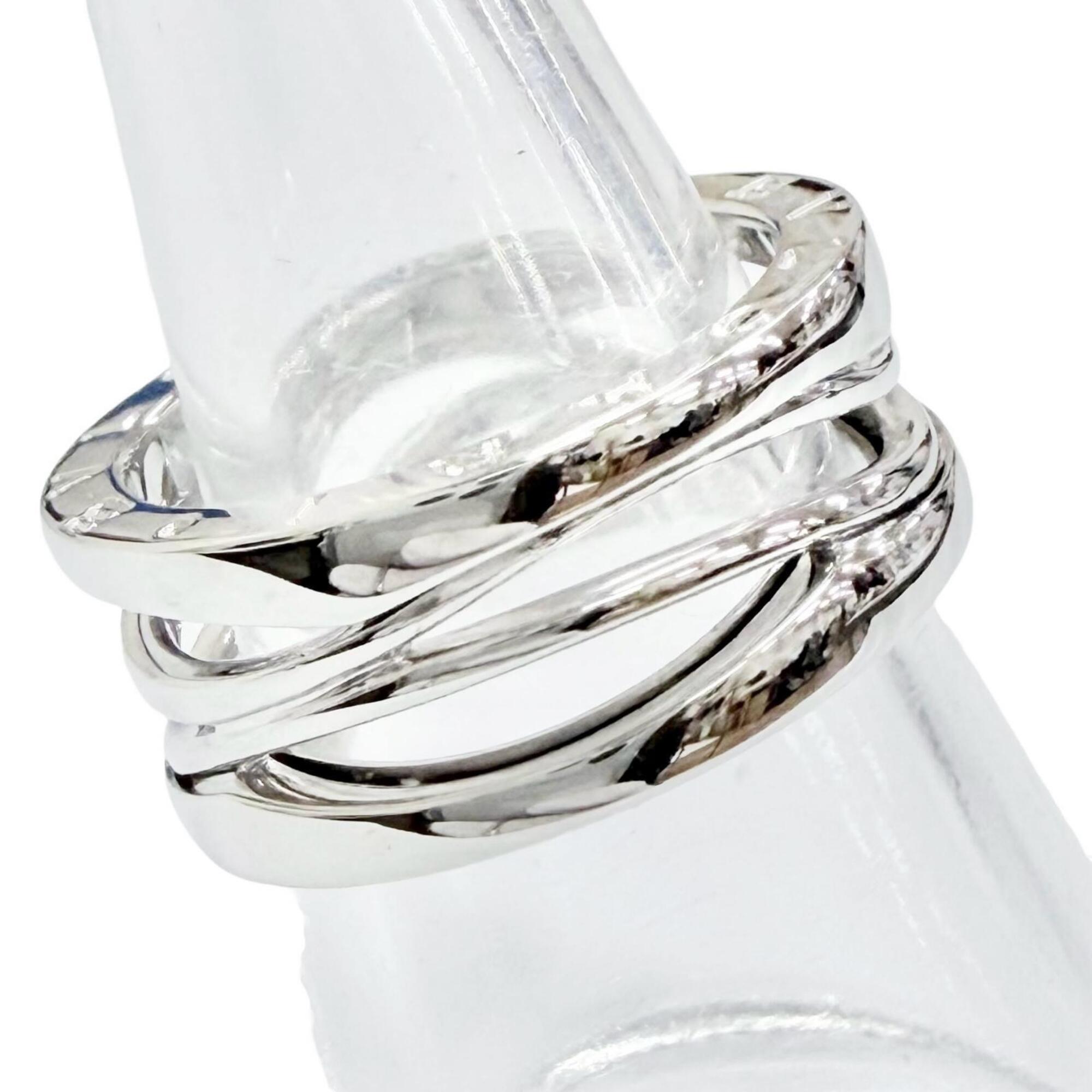 Bvlgari White Gold White Gold (18K) Band Ring (Pre-Owned)