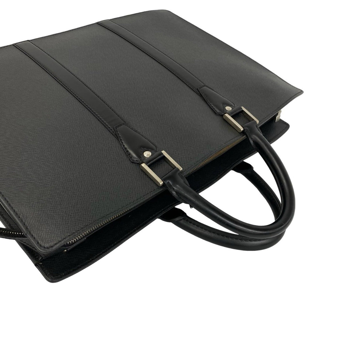 Louis Vuitton Black Leather Briefcase (Pre-Owned)