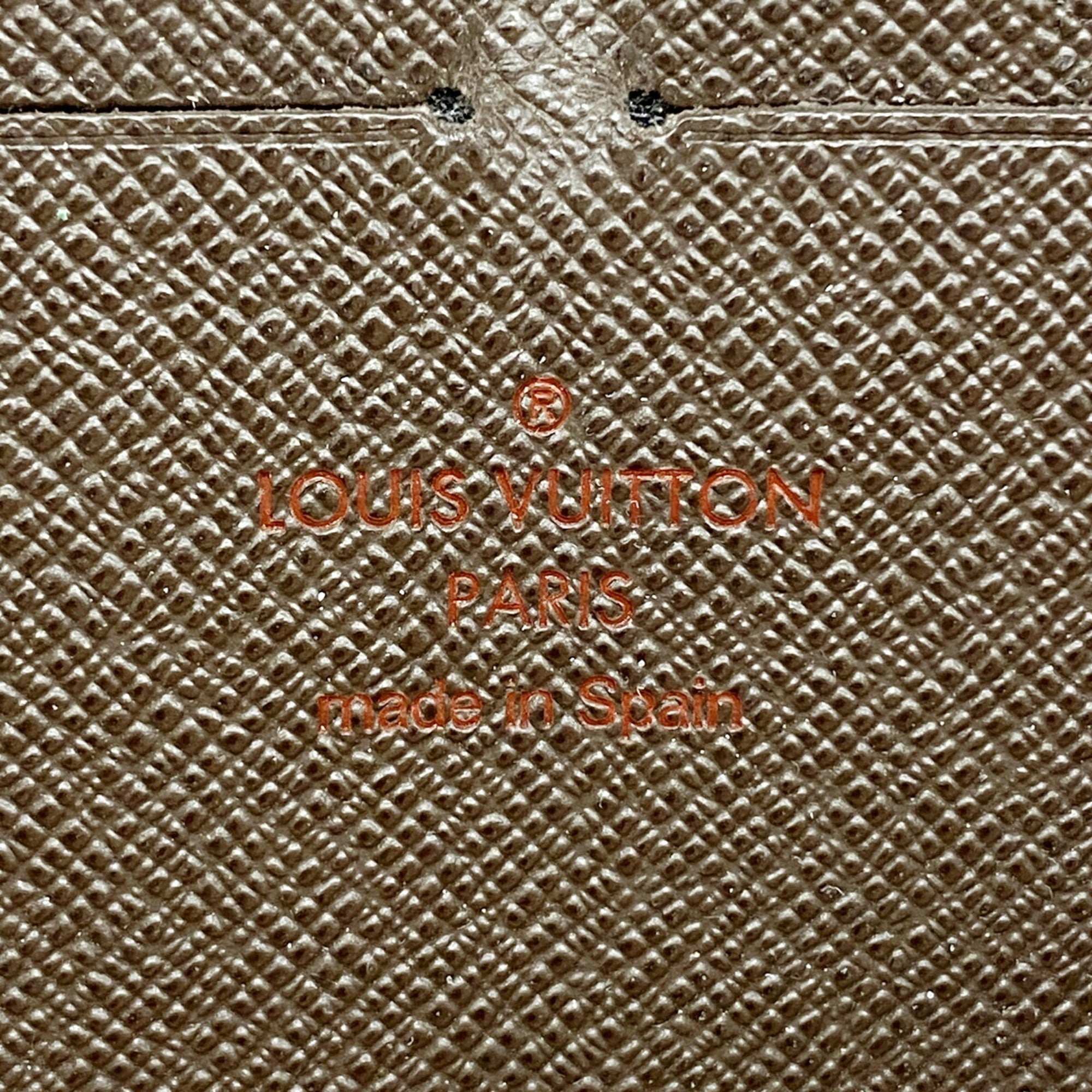 Louis Vuitton Ebene Long Wallet (Bi-Fold) (Pre-Owned)
