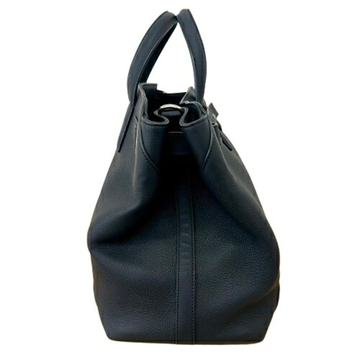 Christian Dior Black Leather Tote Bag (Pre-Owned)