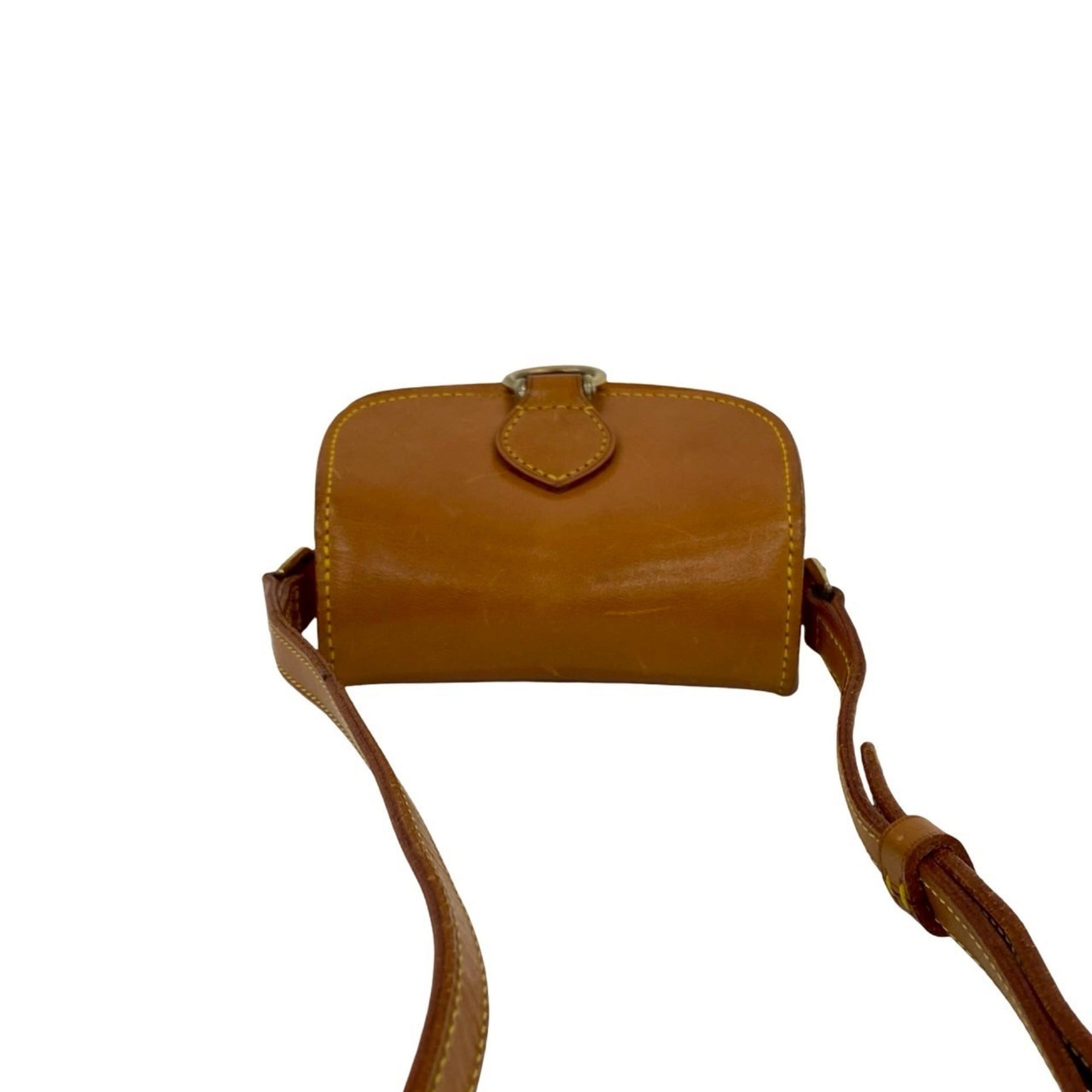 Louis Vuitton Brown Leather Pochette Shoulder Bag (Pre-Owned)