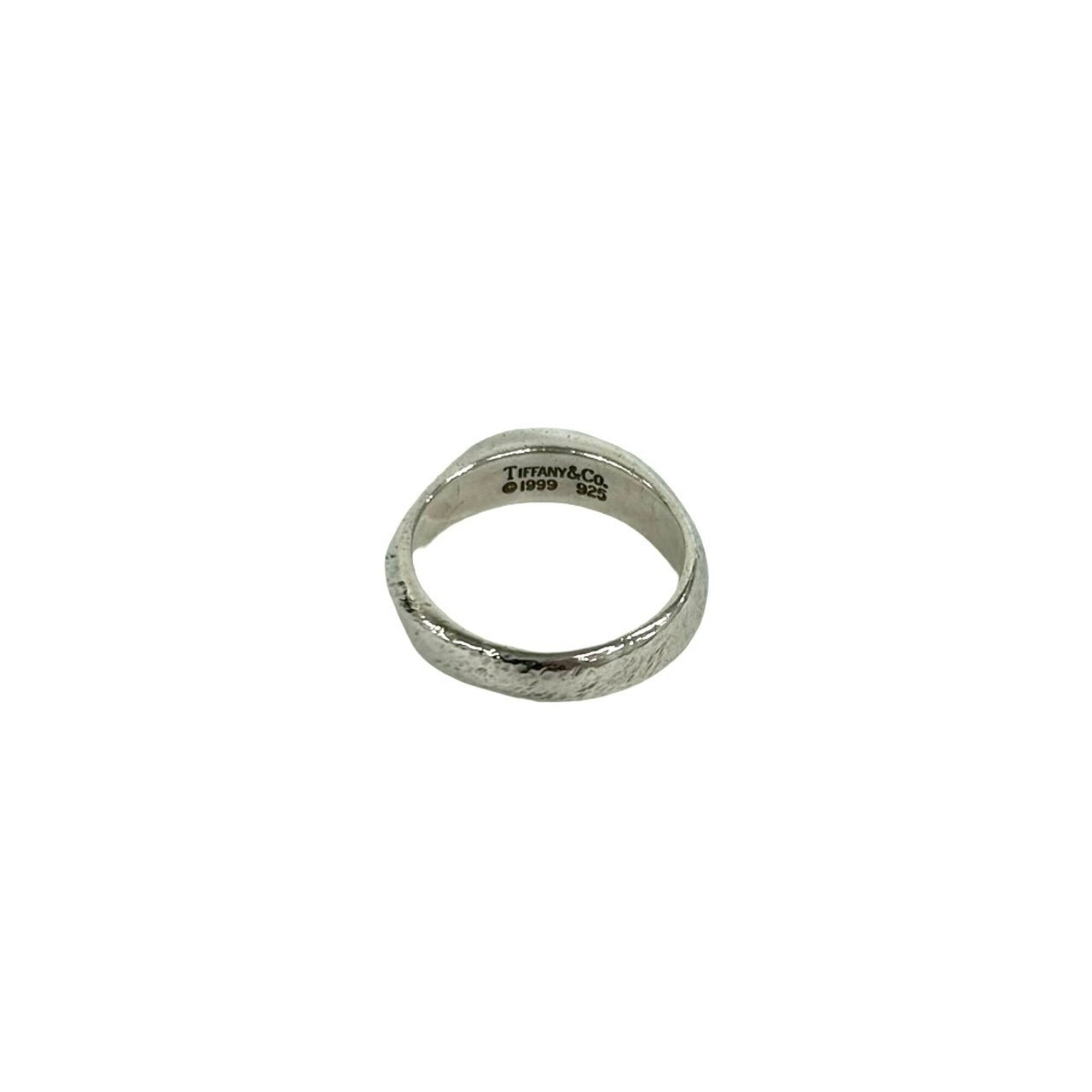Tiffany Silver Silver 925 Band Ring (Pre-Owned)
