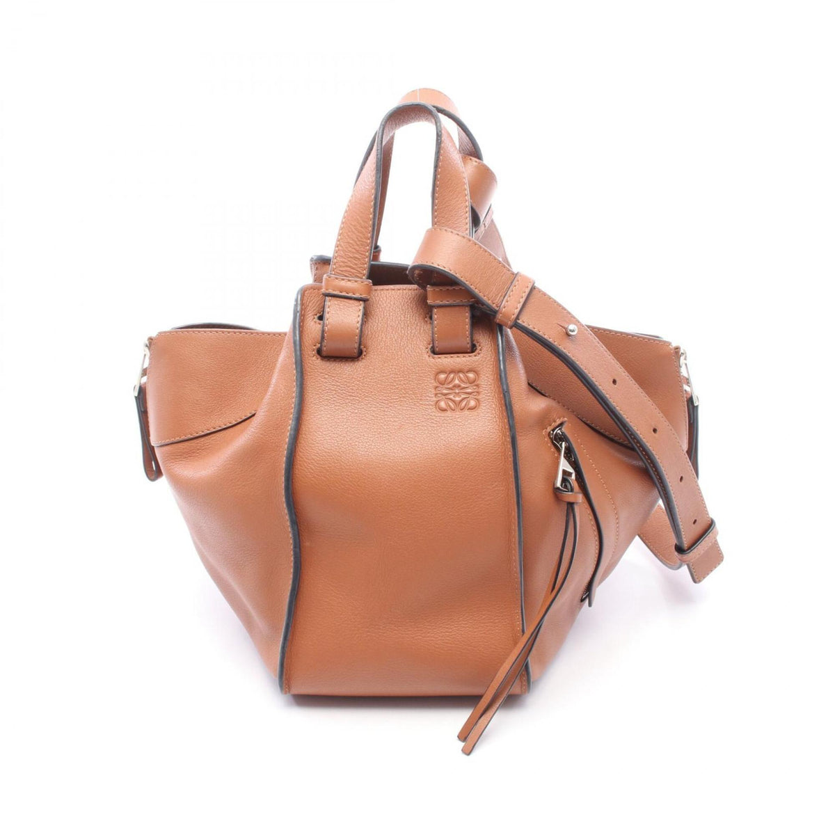 Loewe Brown Leather Handbag (Pre-Owned)