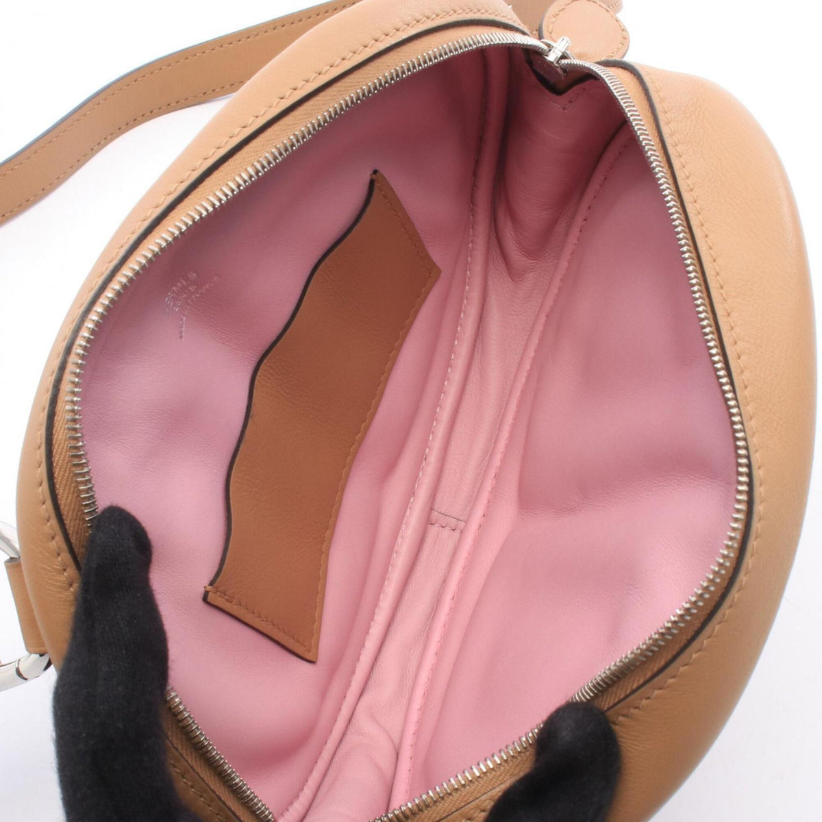 Hermes Brown Swift Leather Fanny Pack (Pre-Owned)